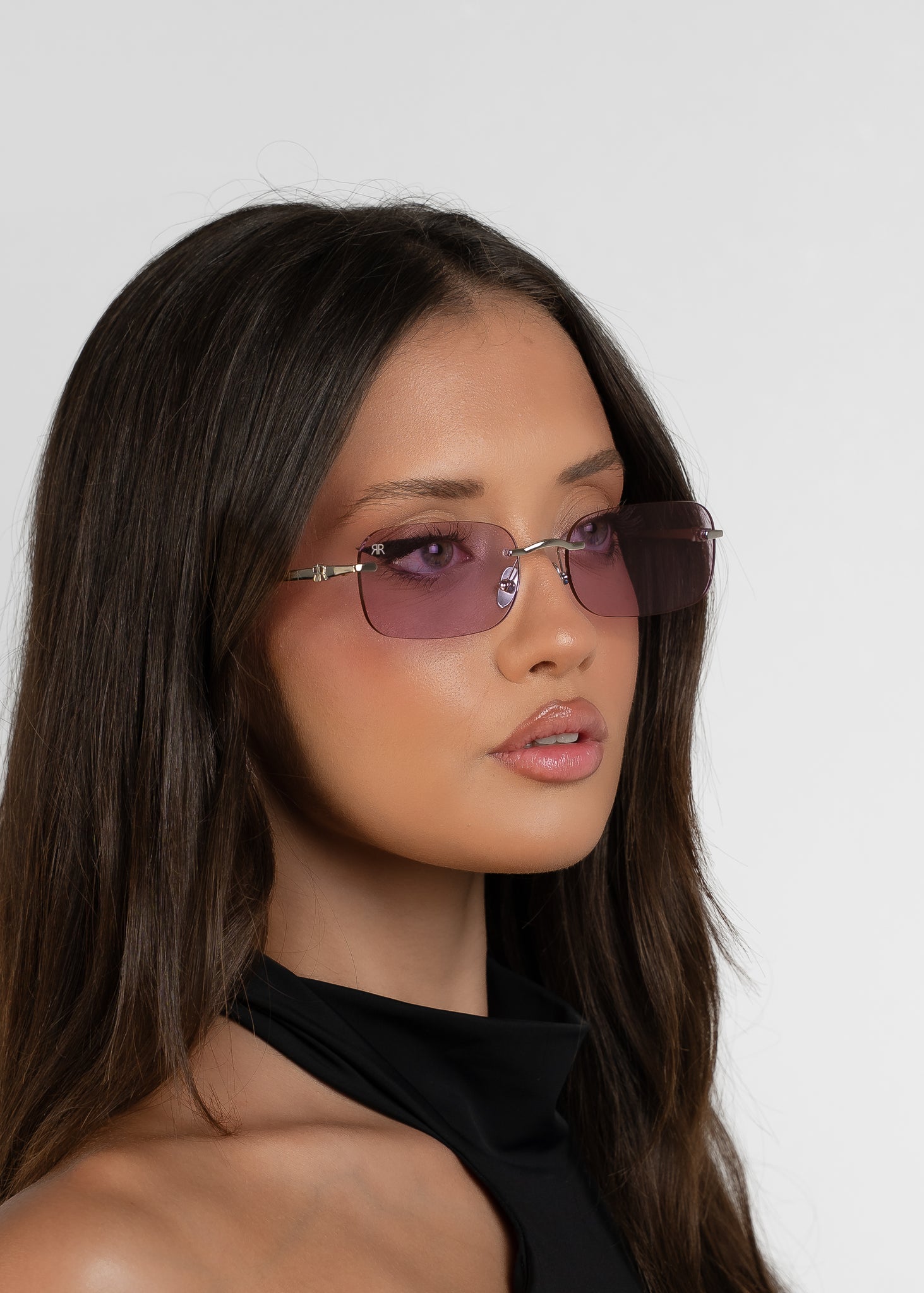 Men's Sunglasses Red Raven Silver