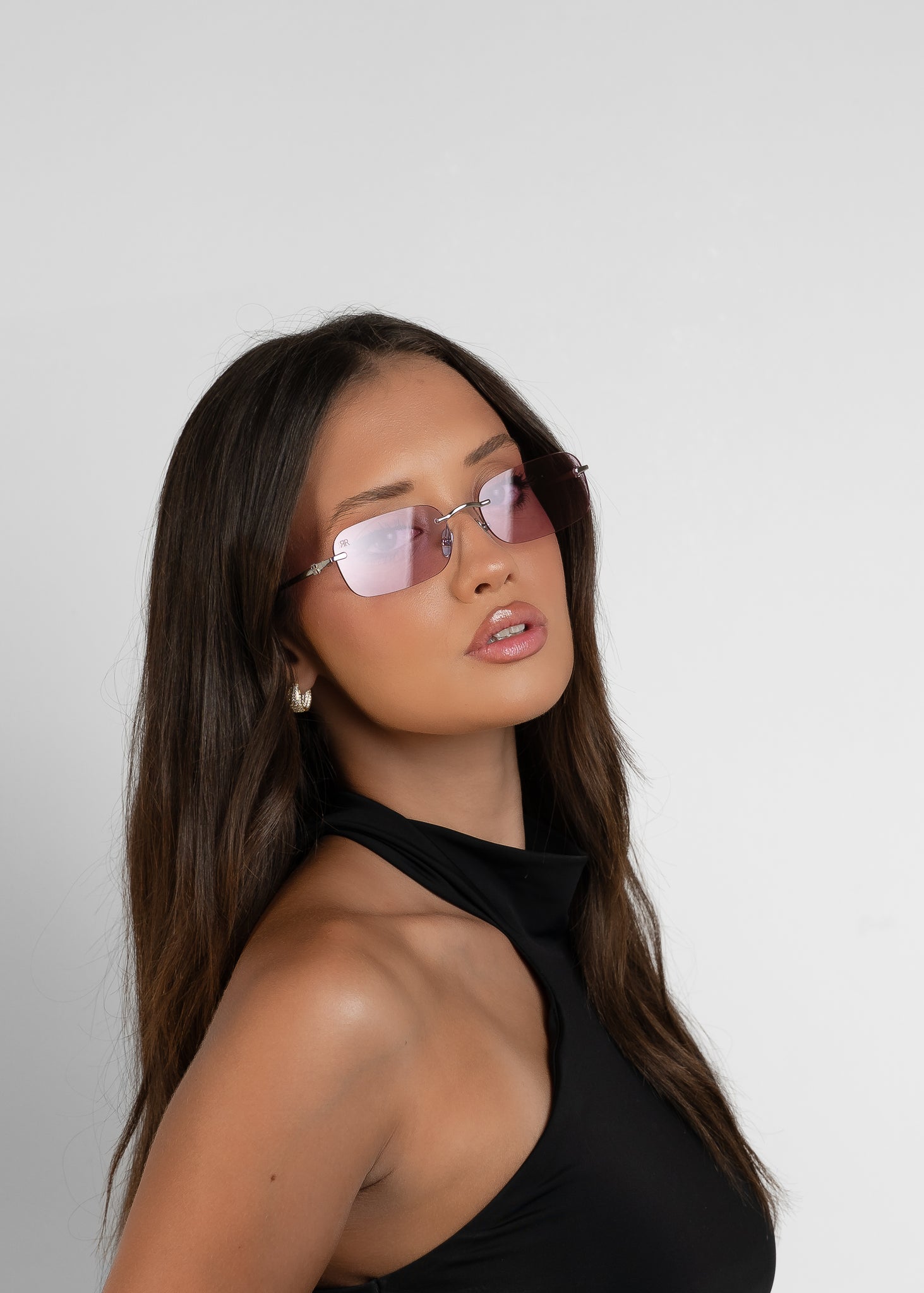 Men's Sunglasses Red Raven Silver