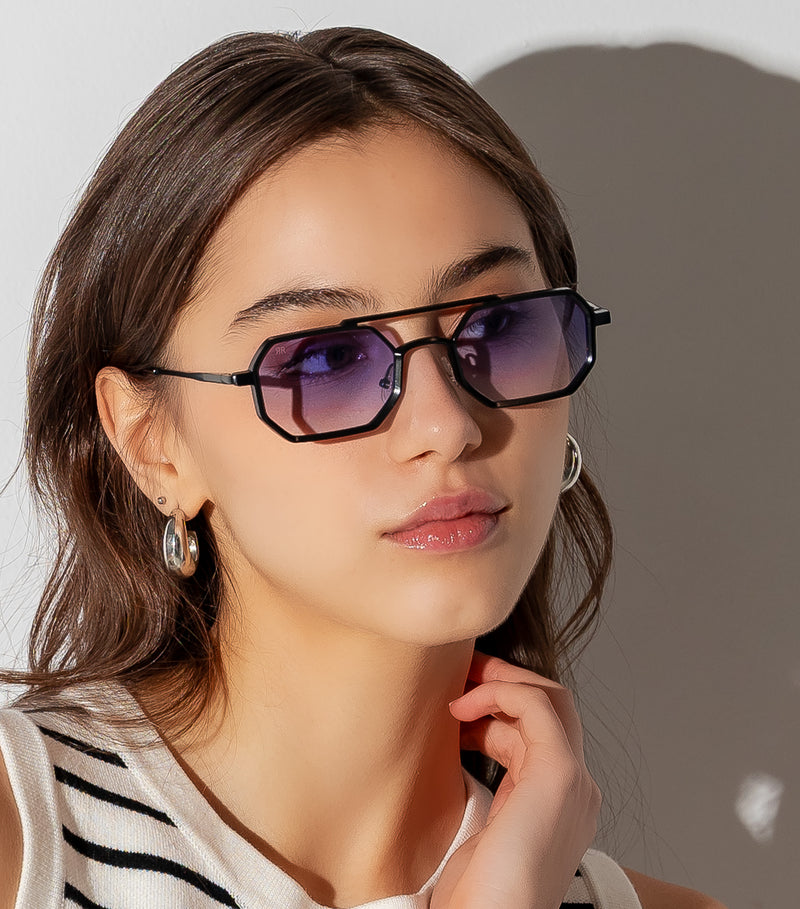 JAMES METALLIC PURPLE