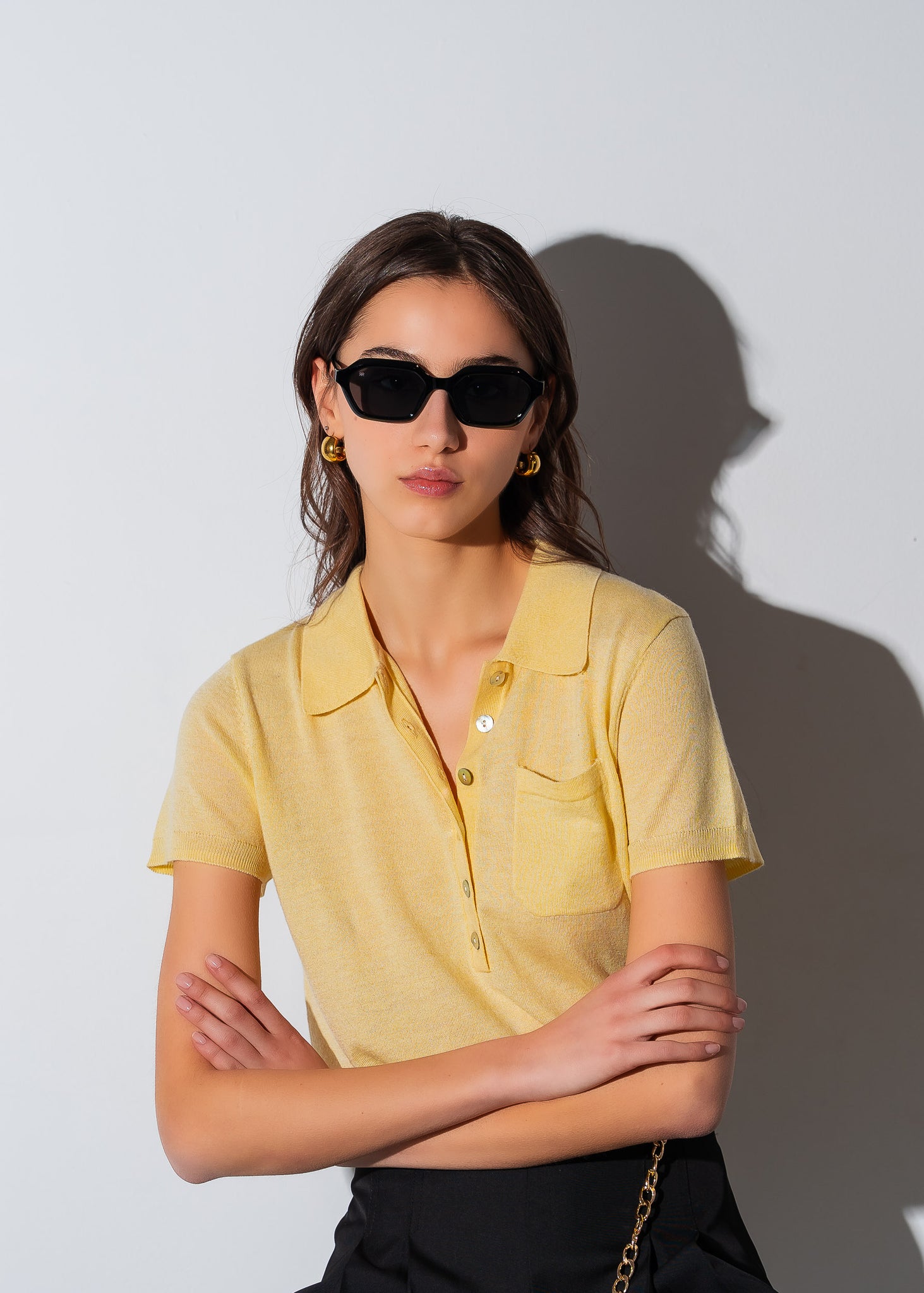 Men's Sunglasses Red Raven Black