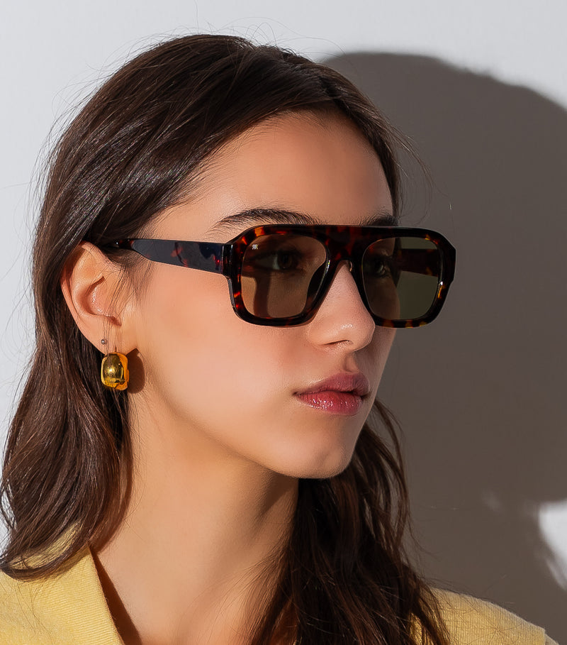 NAOMI TORTOISE GREEN 