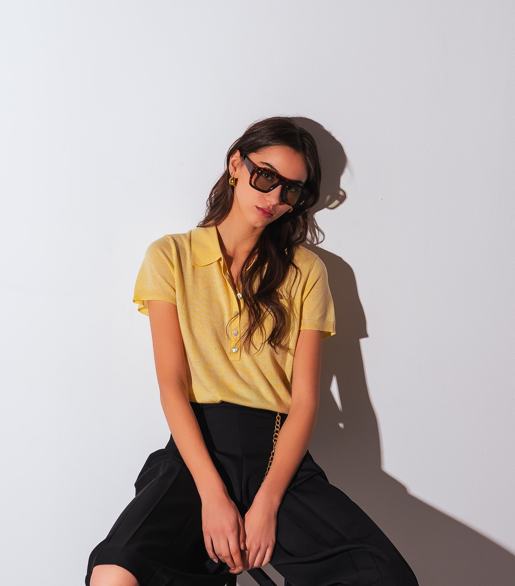 Men's Sunglasses Red Raven Brown