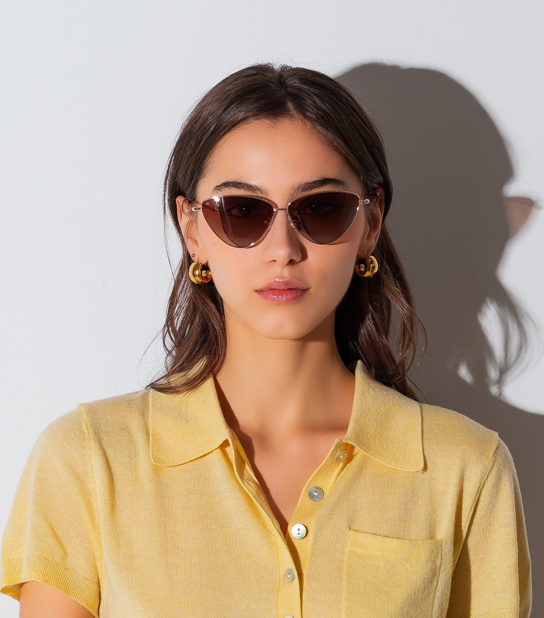 Men's Sunglasses Red Raven Gold