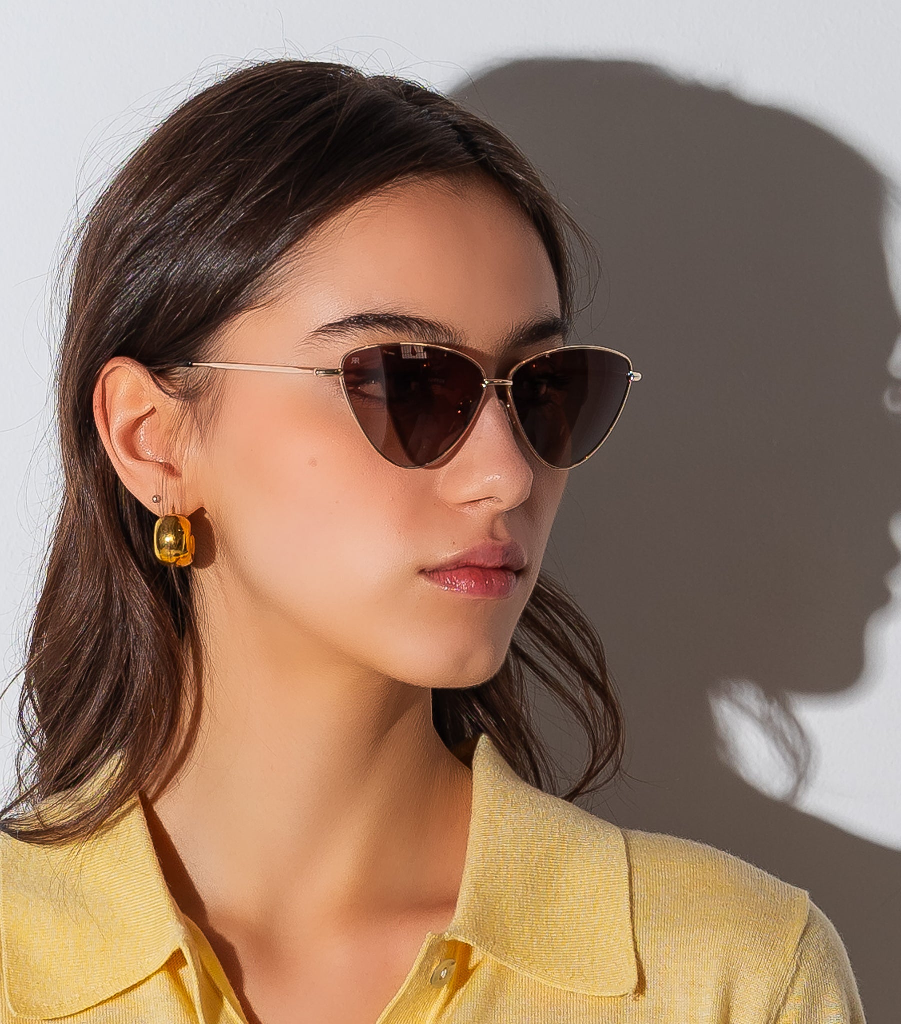 Men's Sunglasses Red Raven Gold