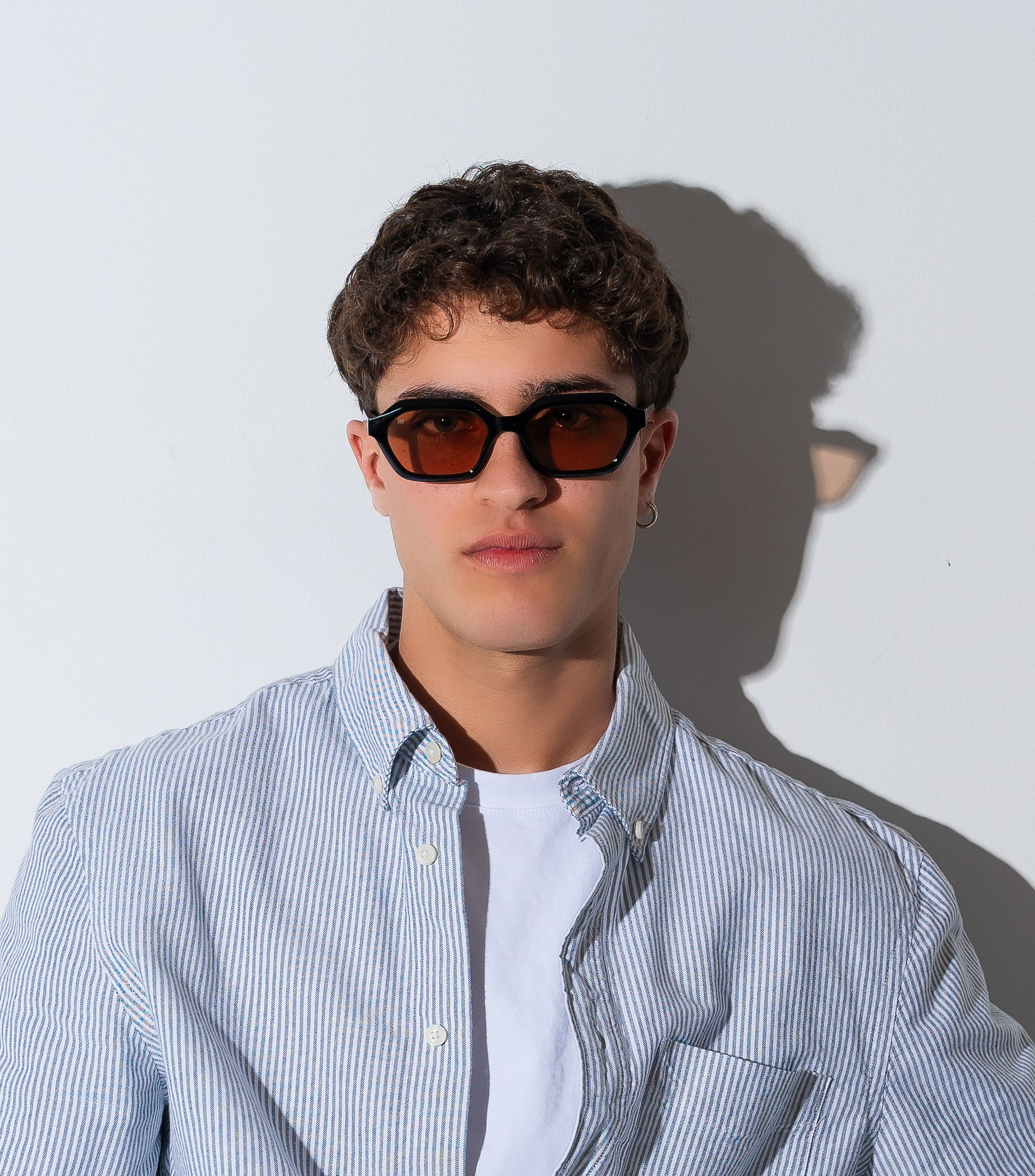 Men's Sunglasses Red Raven Black