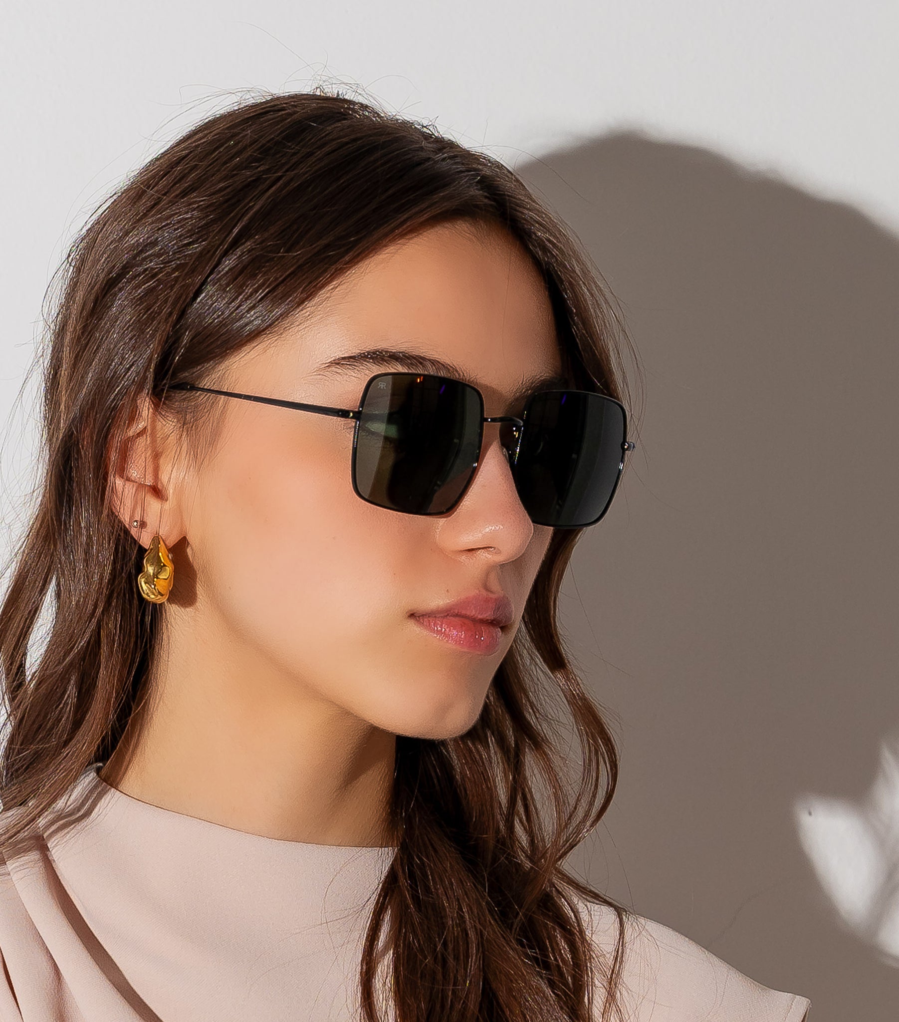 Men's Sunglasses Red Raven Black