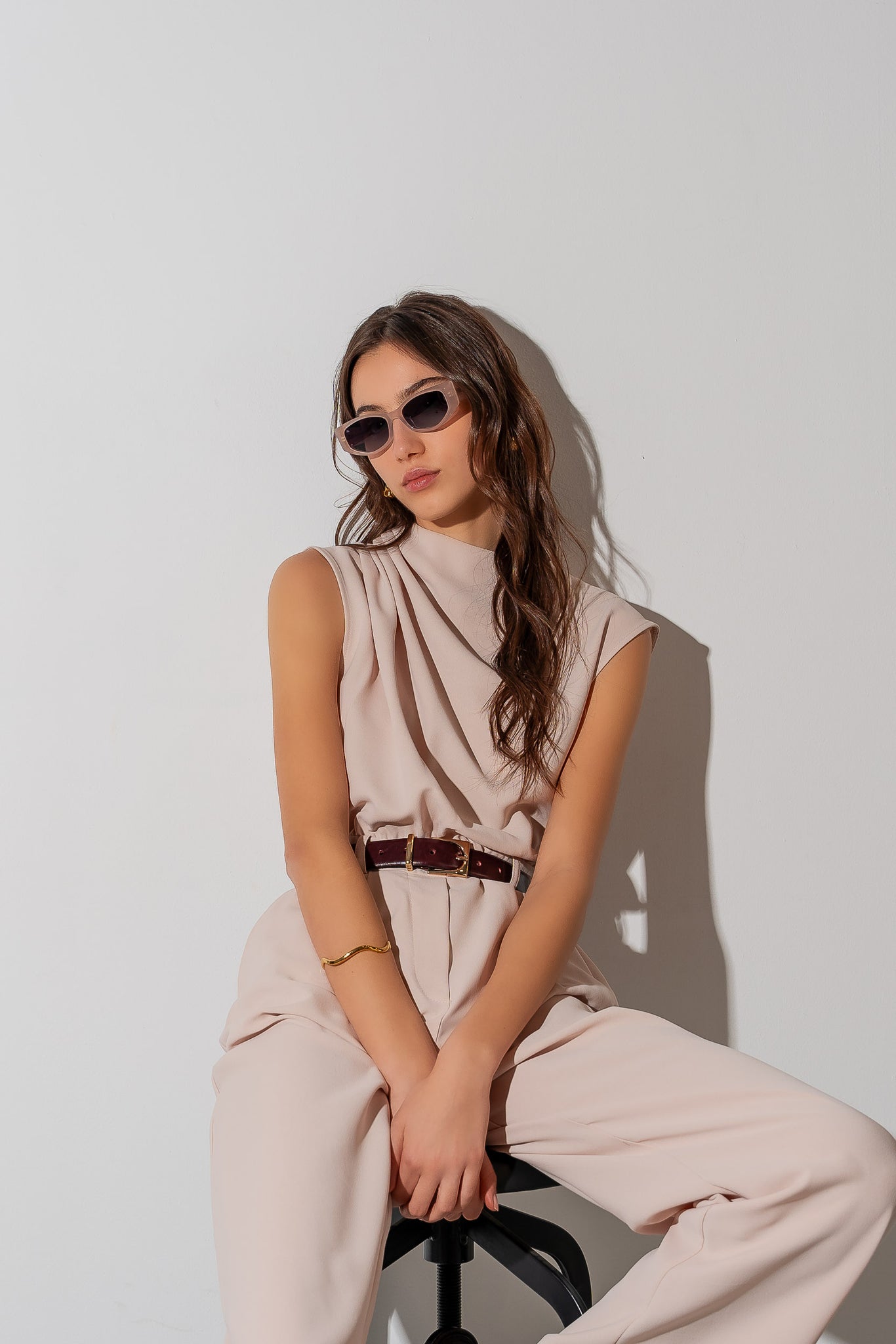 Men's Sunglasses Red Raven Pink