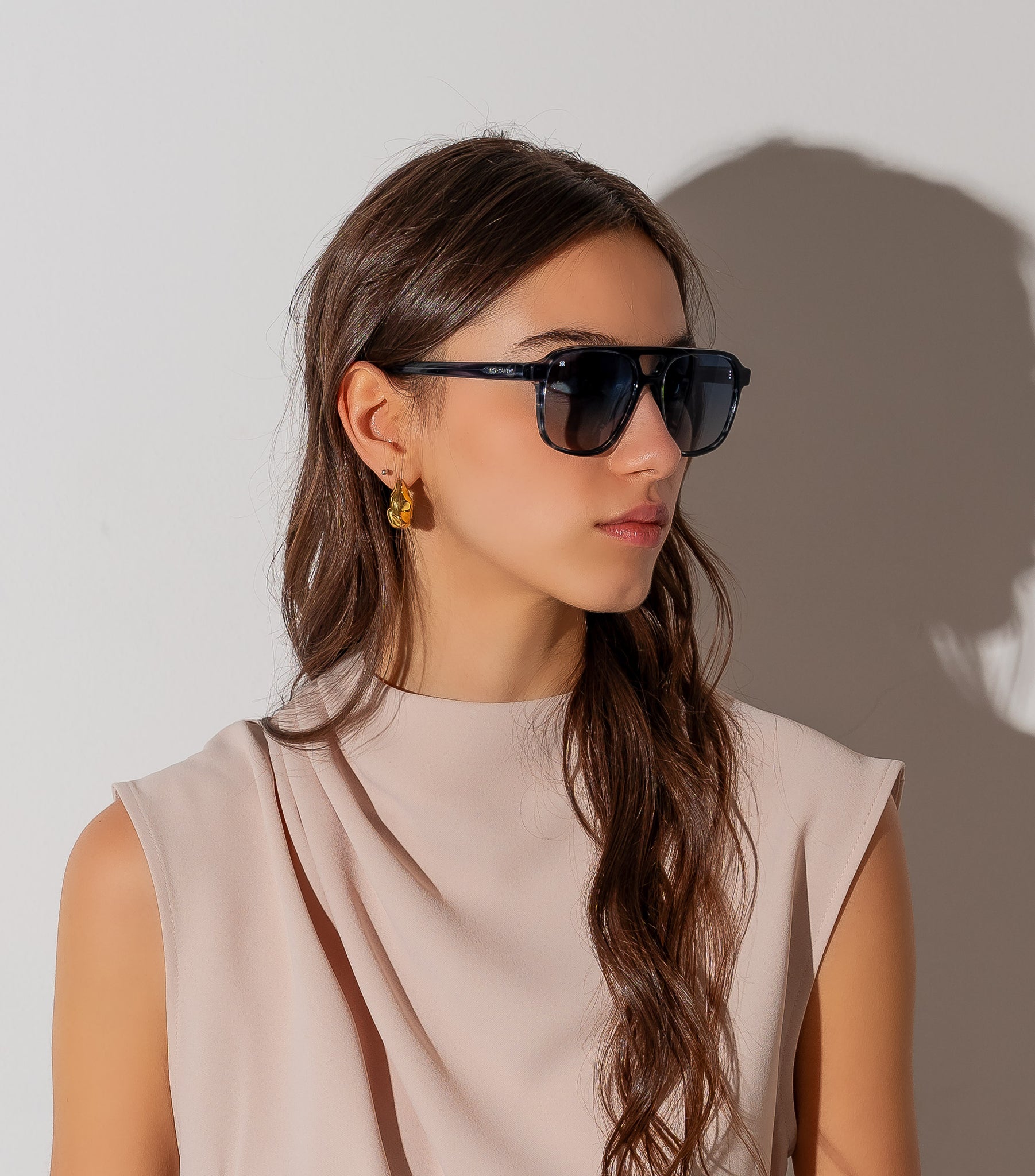 Men's Sunglasses Red Raven Blue