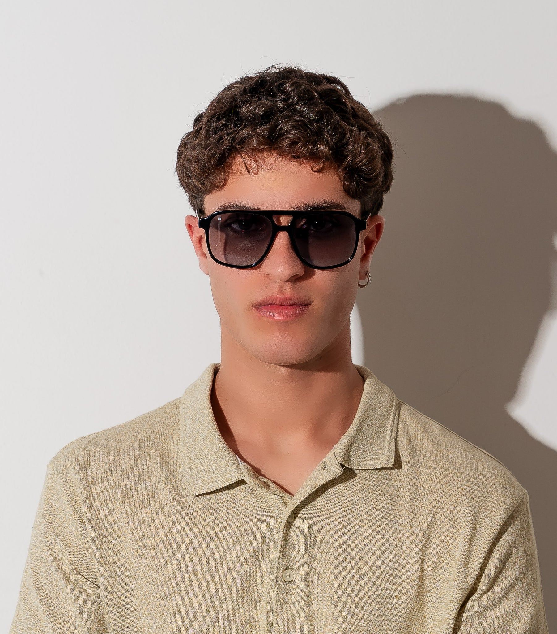 Men's Sunglasses Red Raven Black