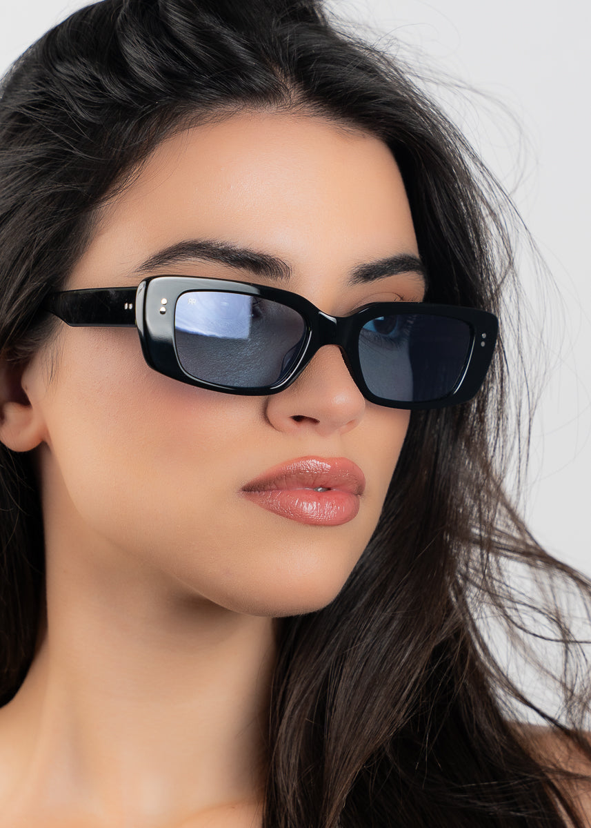 Men's Sunglasses Red Raven Black