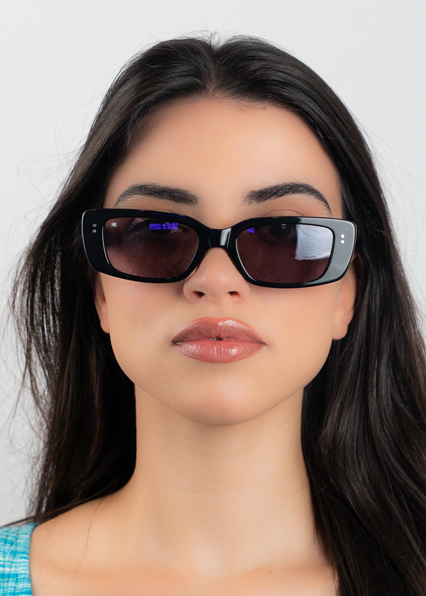 Men's Sunglasses Red Raven Black