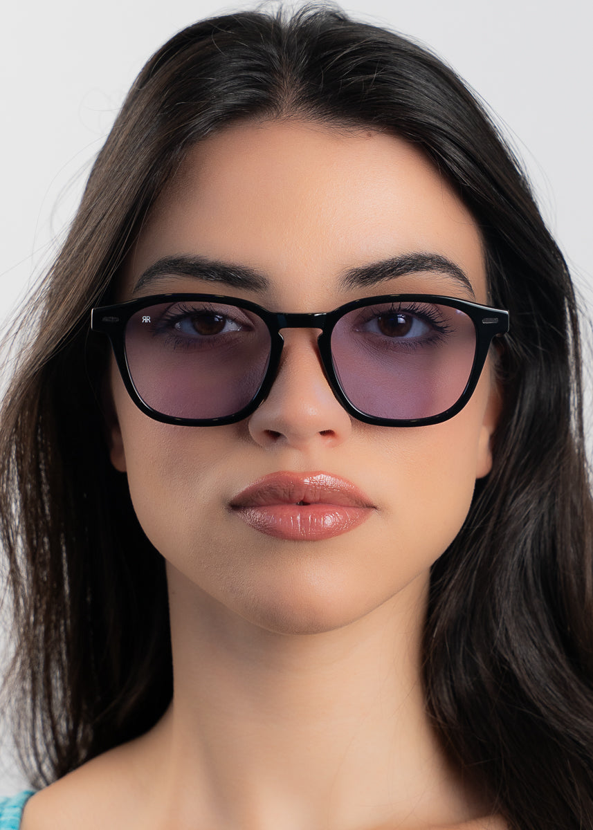 Men's Sunglasses Red Raven Black