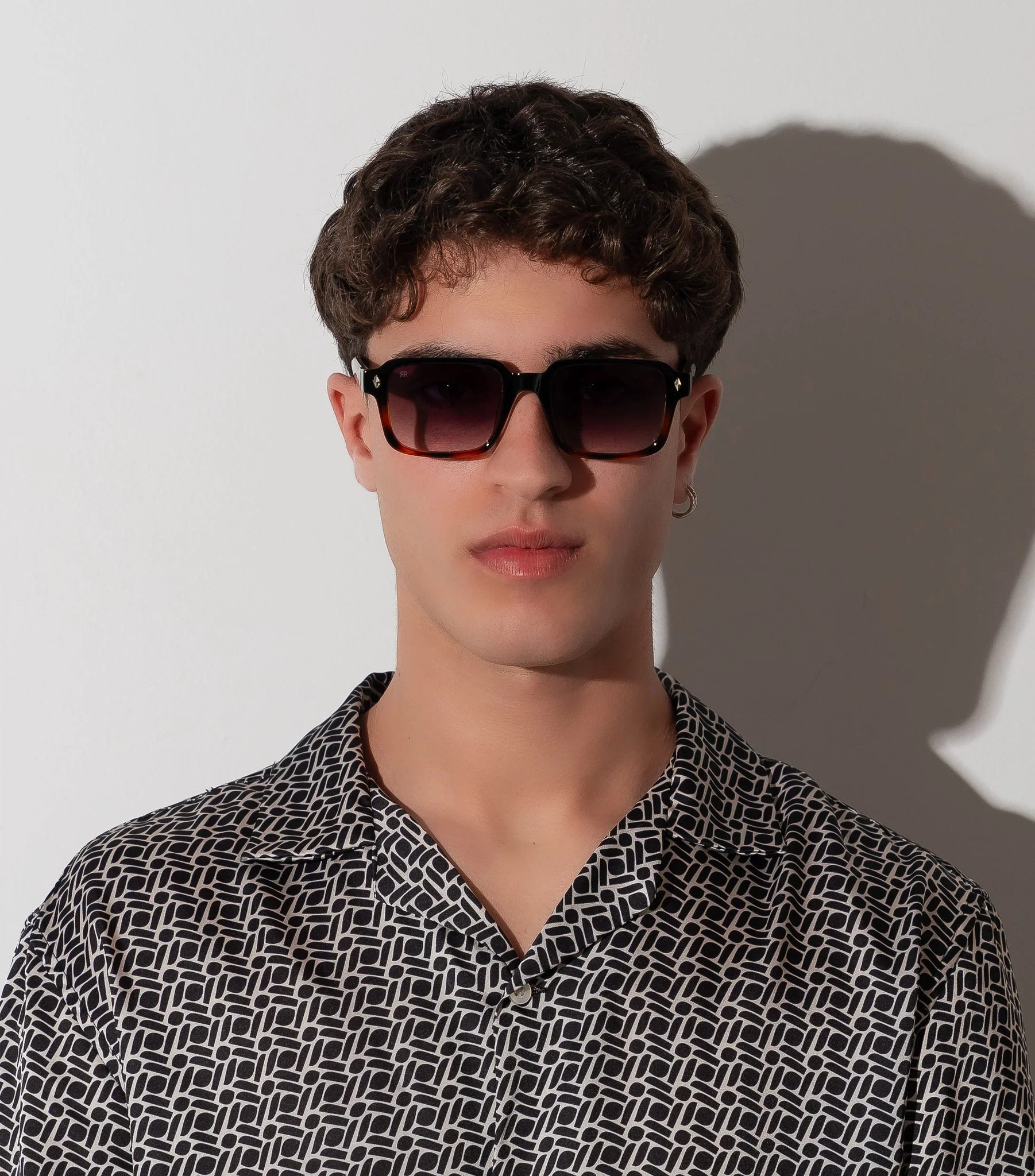 Men's Sunglasses Red Raven Black