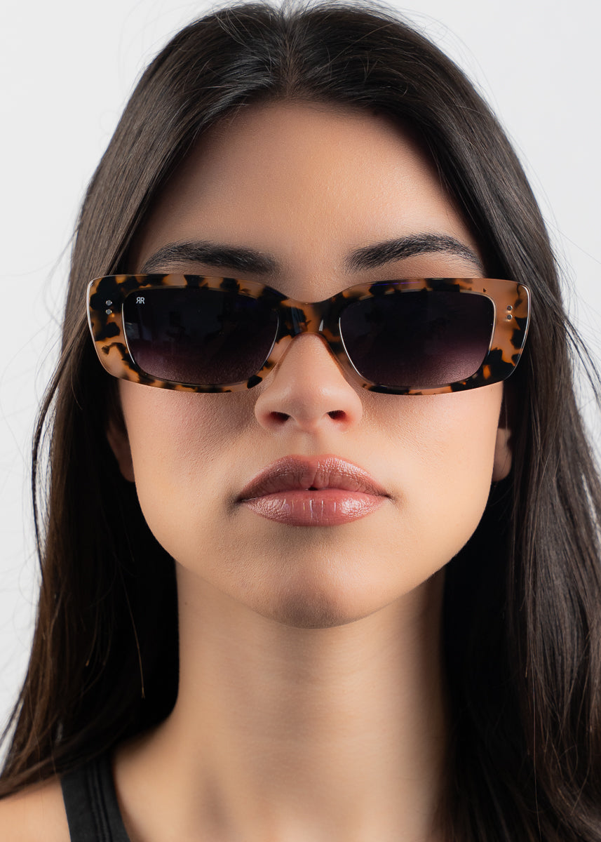 Men's Sunglasses Red Raven Brown