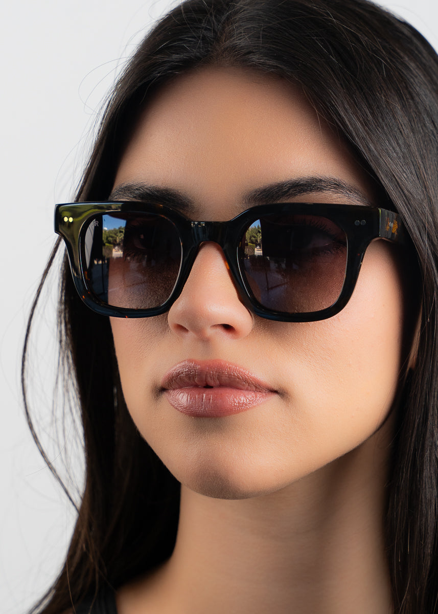 Men's Sunglasses Red Raven Brown