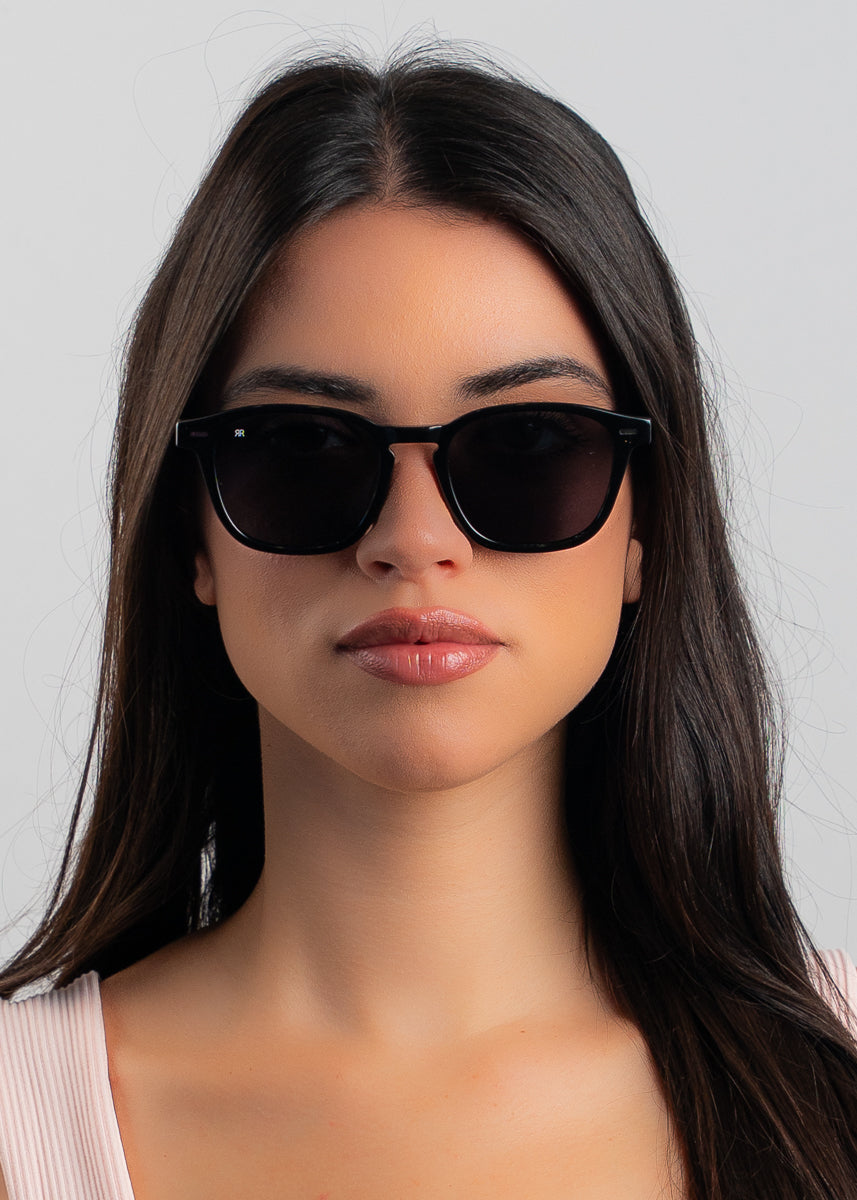 Men's Sunglasses Red Raven Black