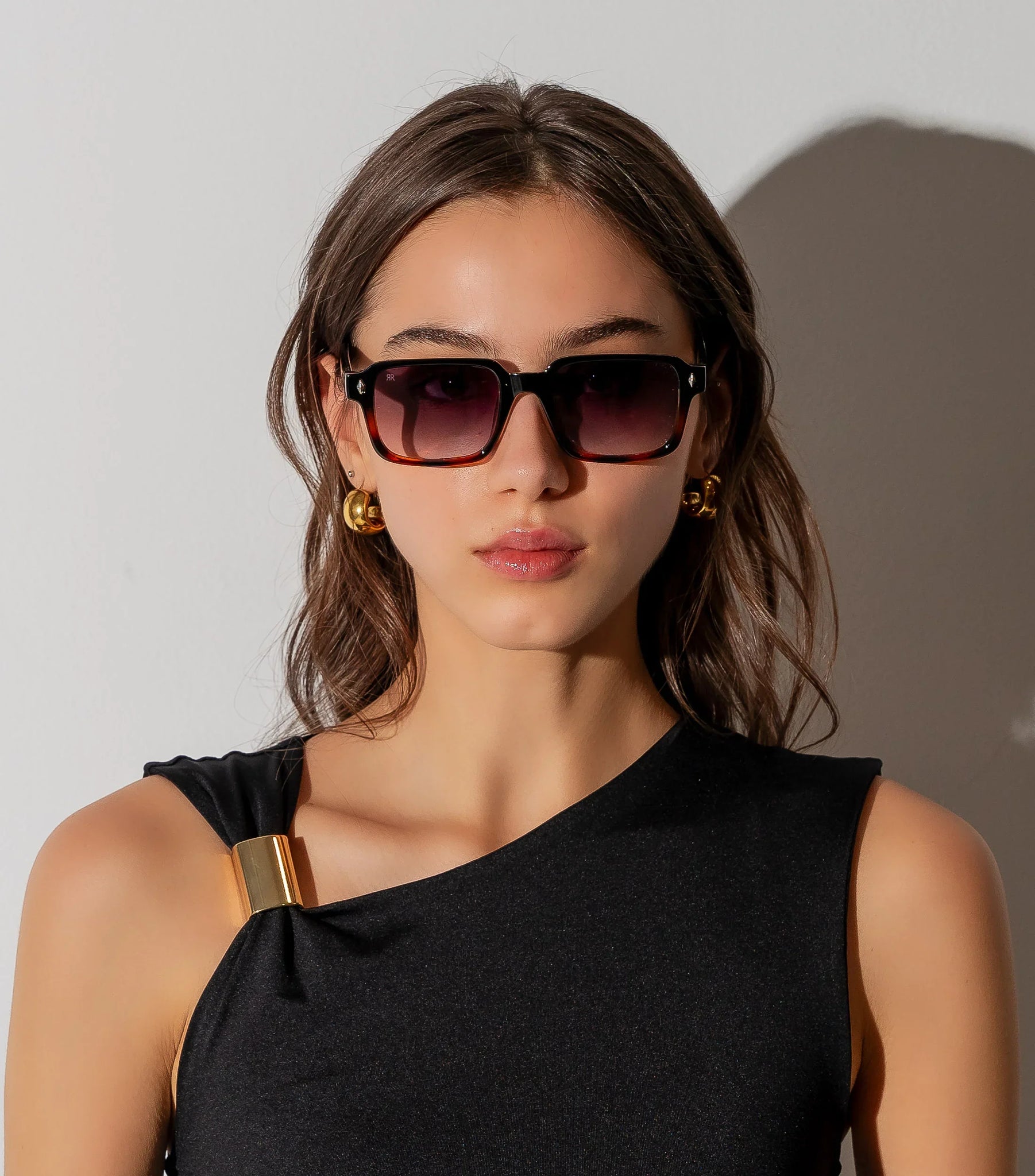 Men's Sunglasses Red Raven Black