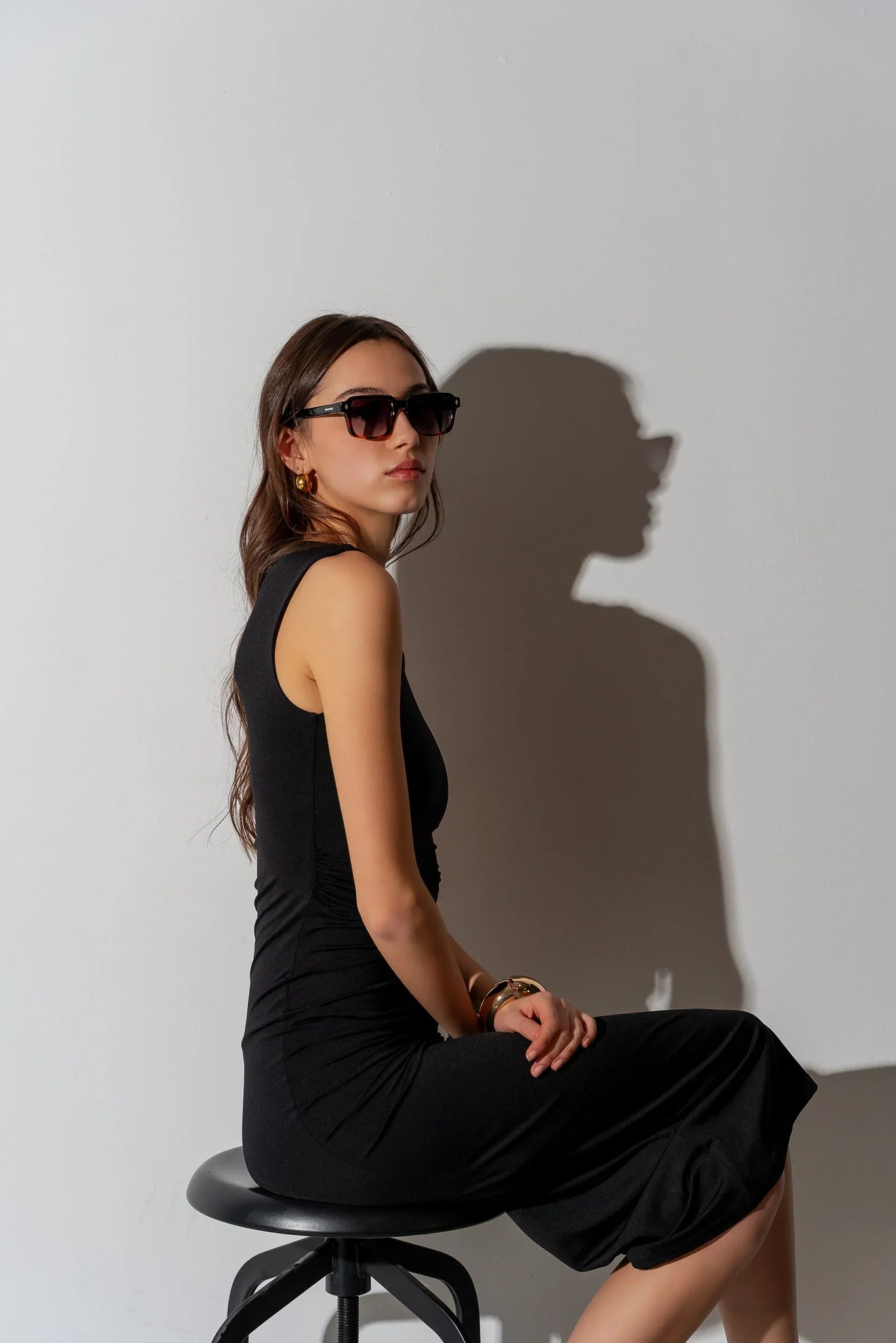 Men's Sunglasses Red Raven Black