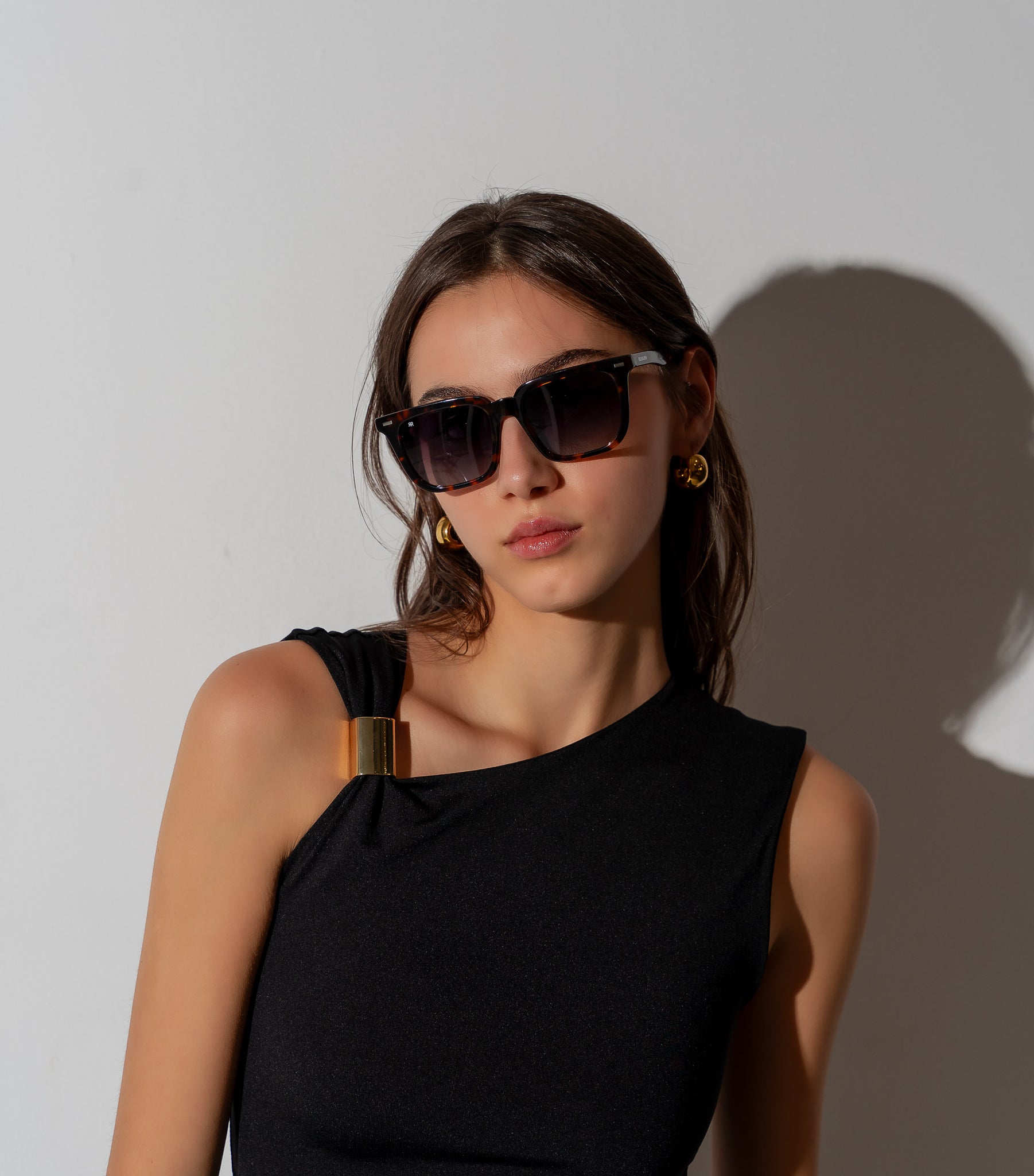 Men's Sunglasses Red Raven Brown