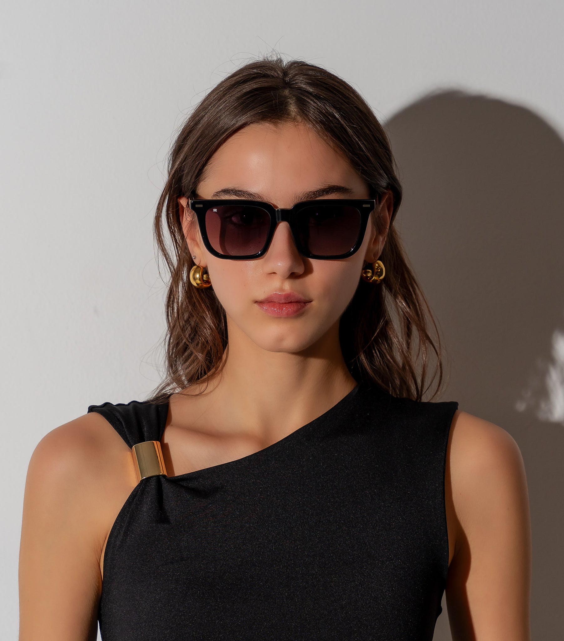 Men's Sunglasses Red Raven Black