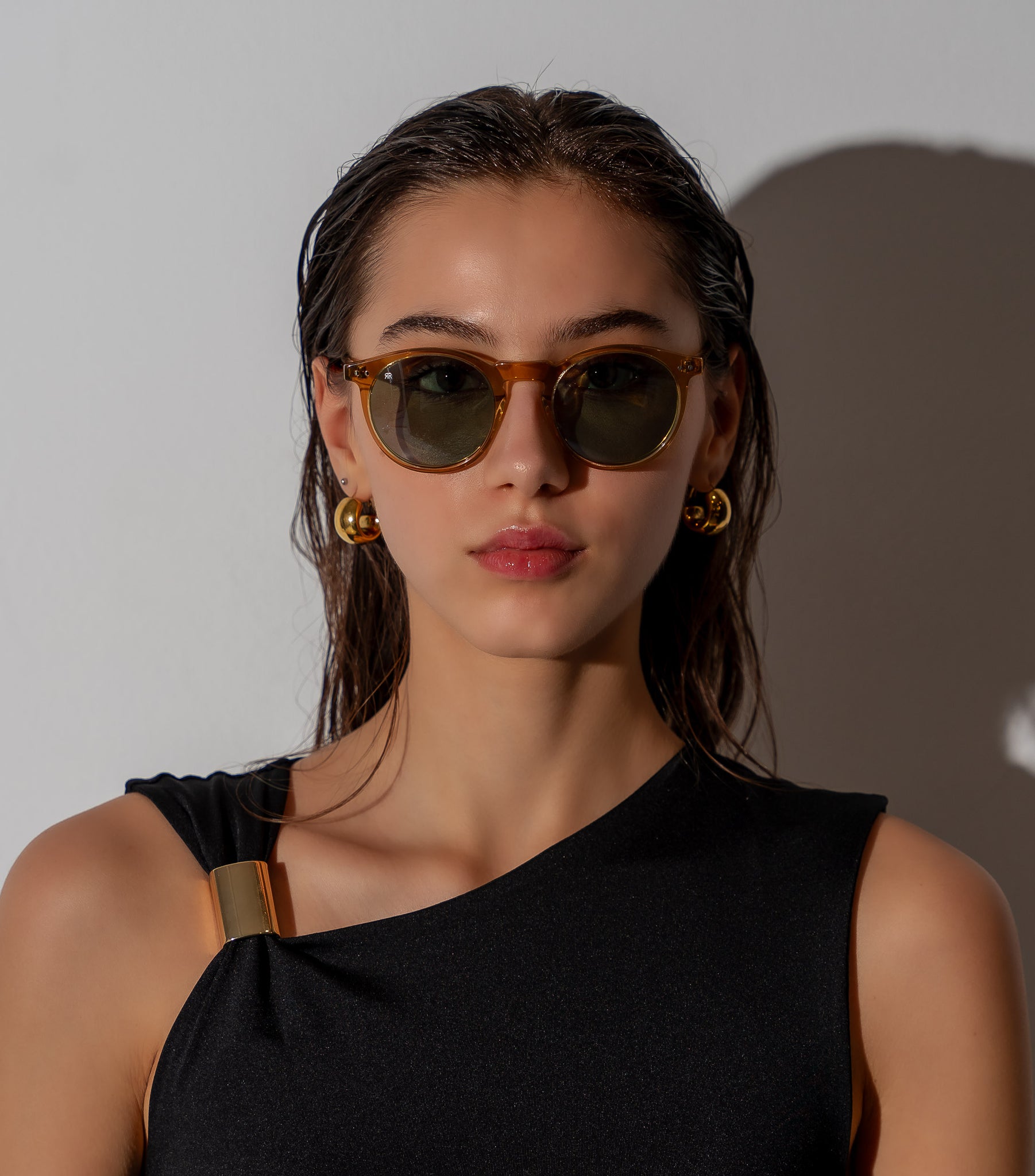 Men's Sunglasses Red Raven Yellow