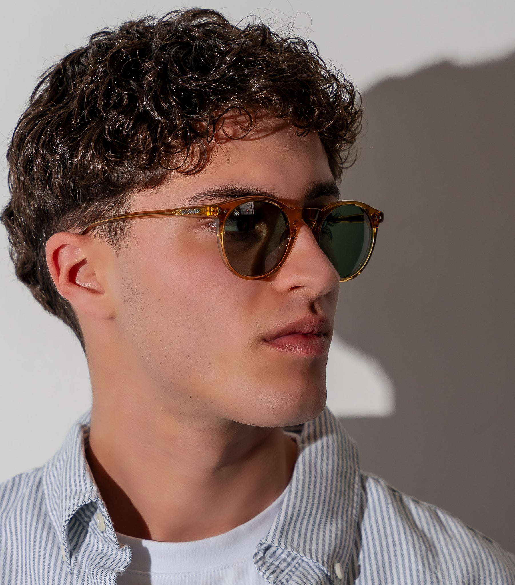 Men's Sunglasses Red Raven Yellow