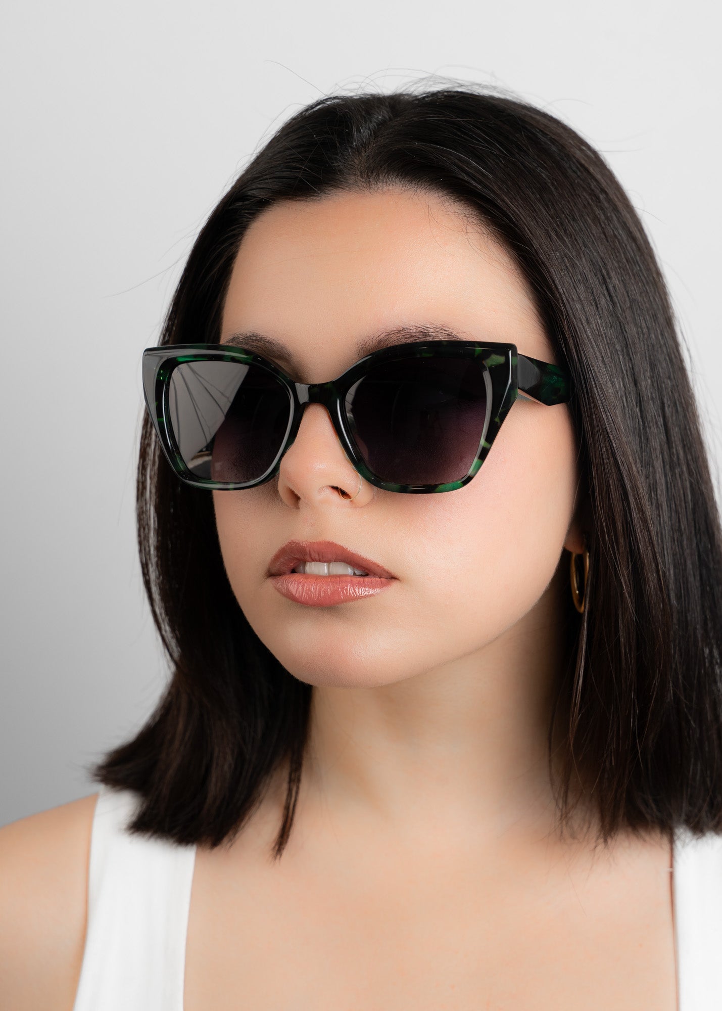 Men's Sunglasses Red Raven Black