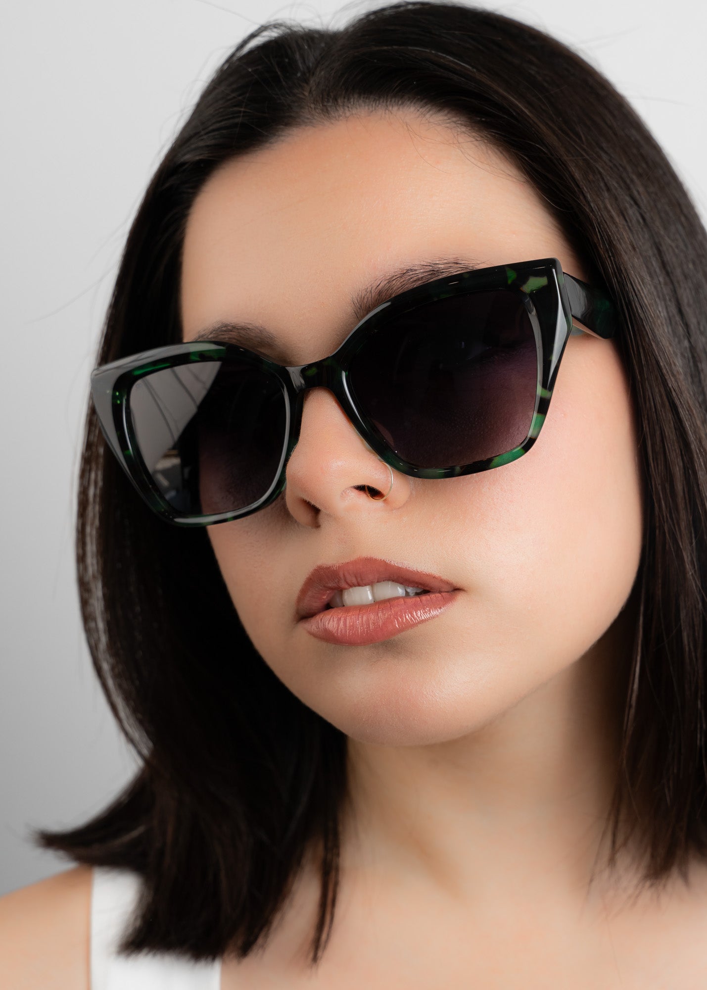 Men's Sunglasses Red Raven Black