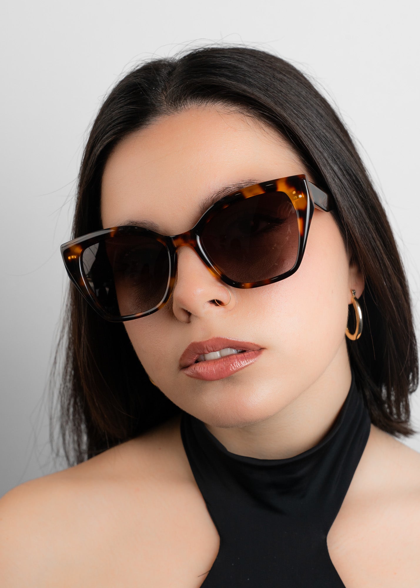 Men's Sunglasses Red Raven Black