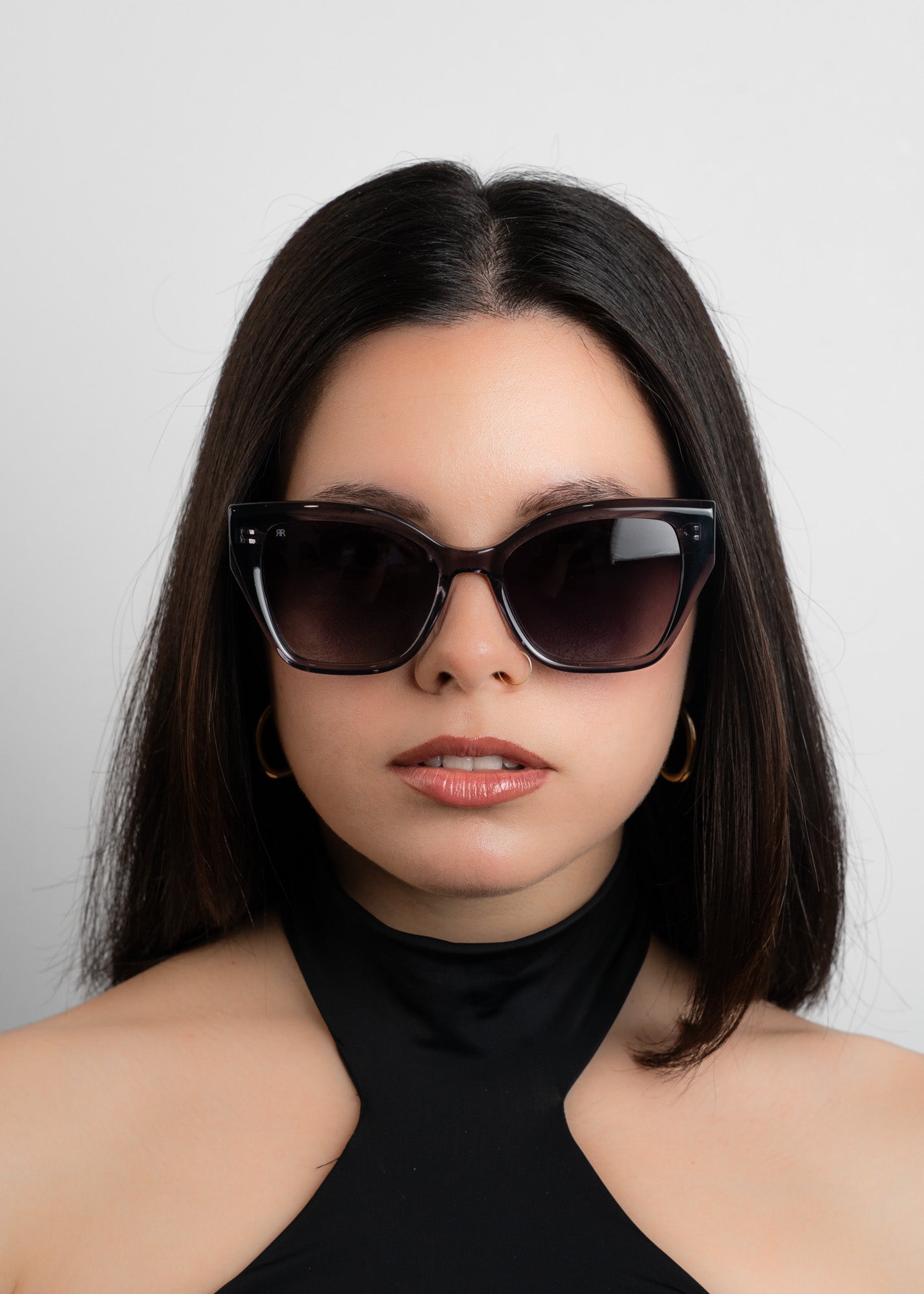 Men's Sunglasses Red Raven Black