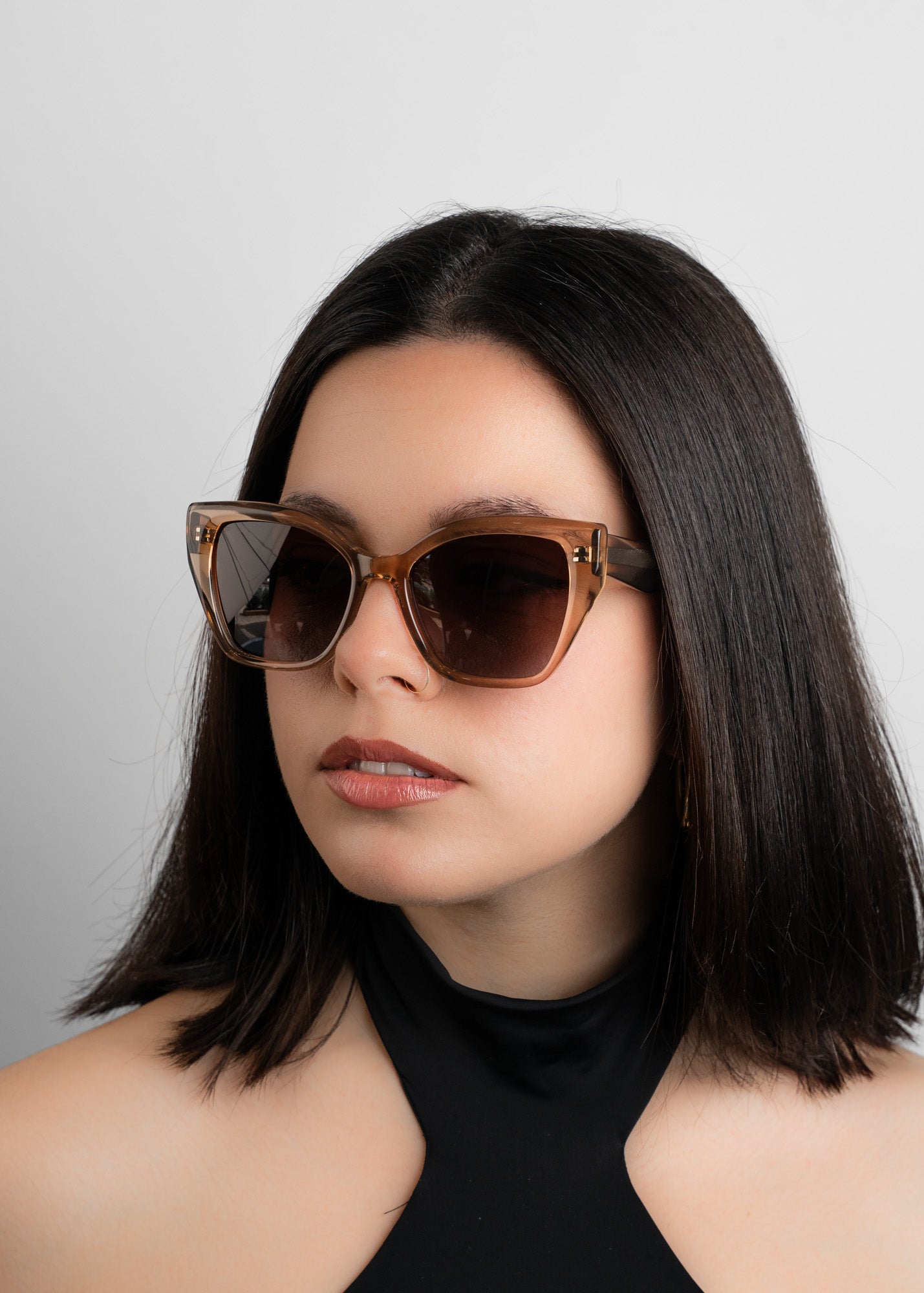 Men's Sunglasses Red Raven Black