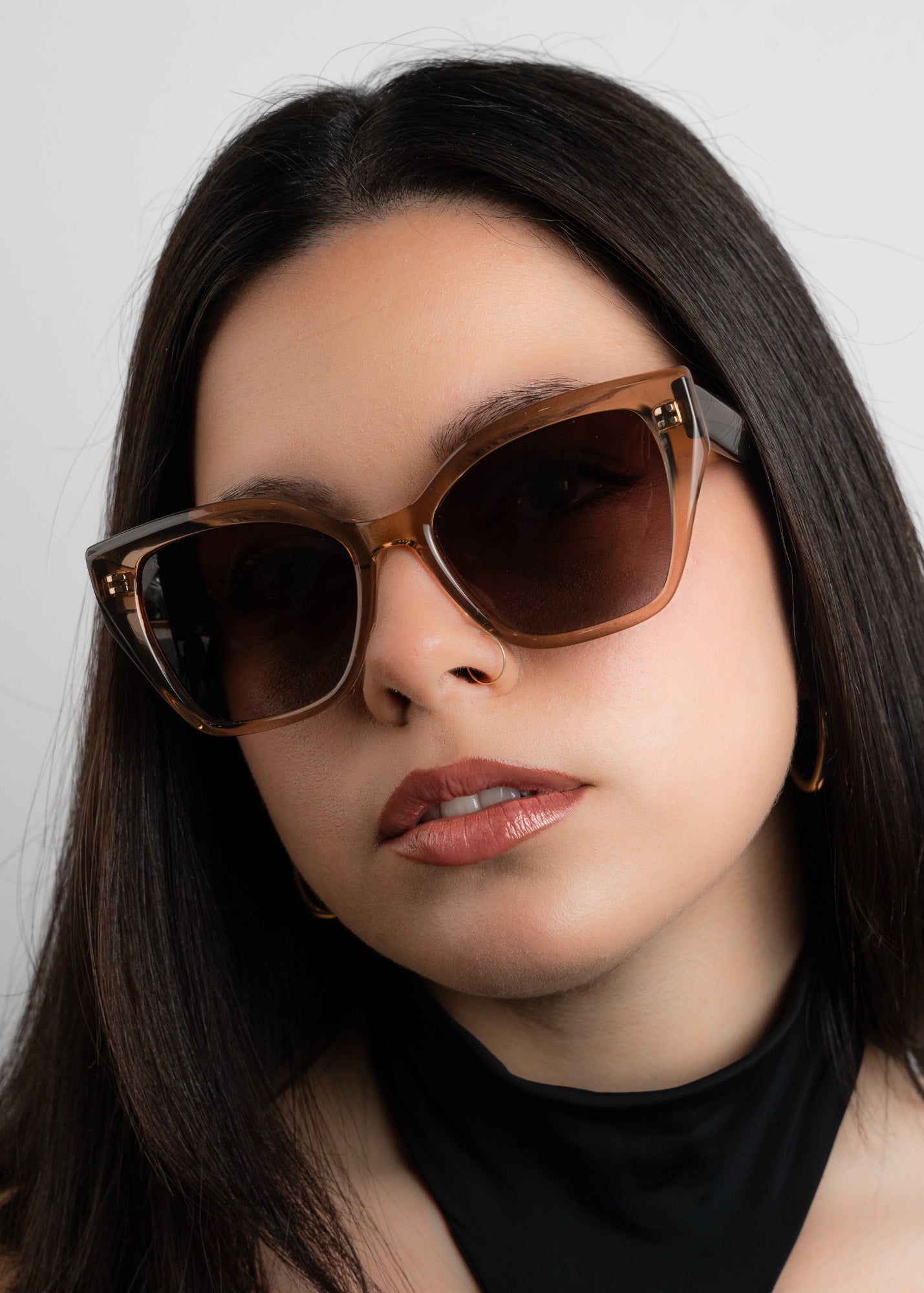 Men's Sunglasses Red Raven Black