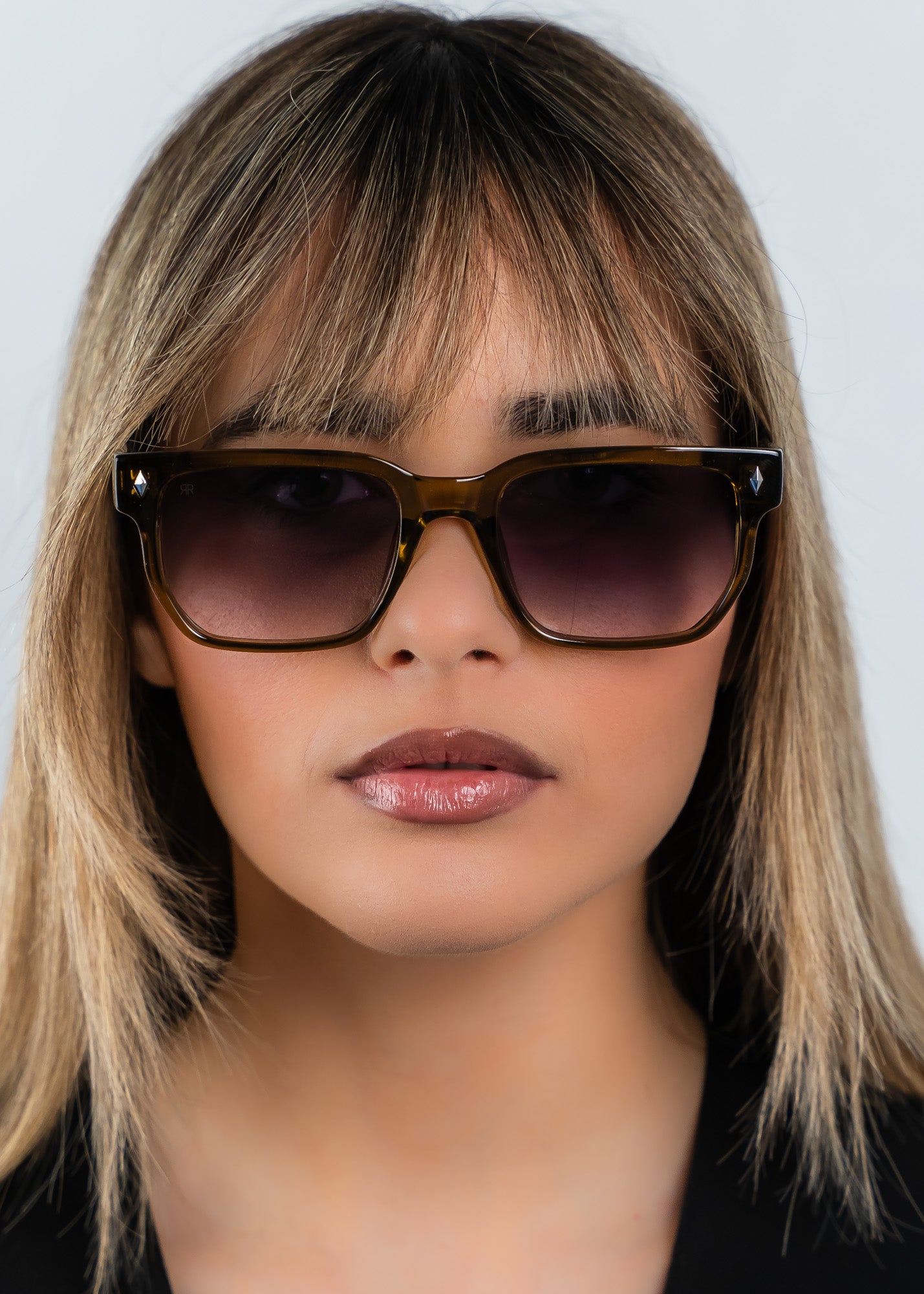 Men's Sunglasses Red Raven Brown