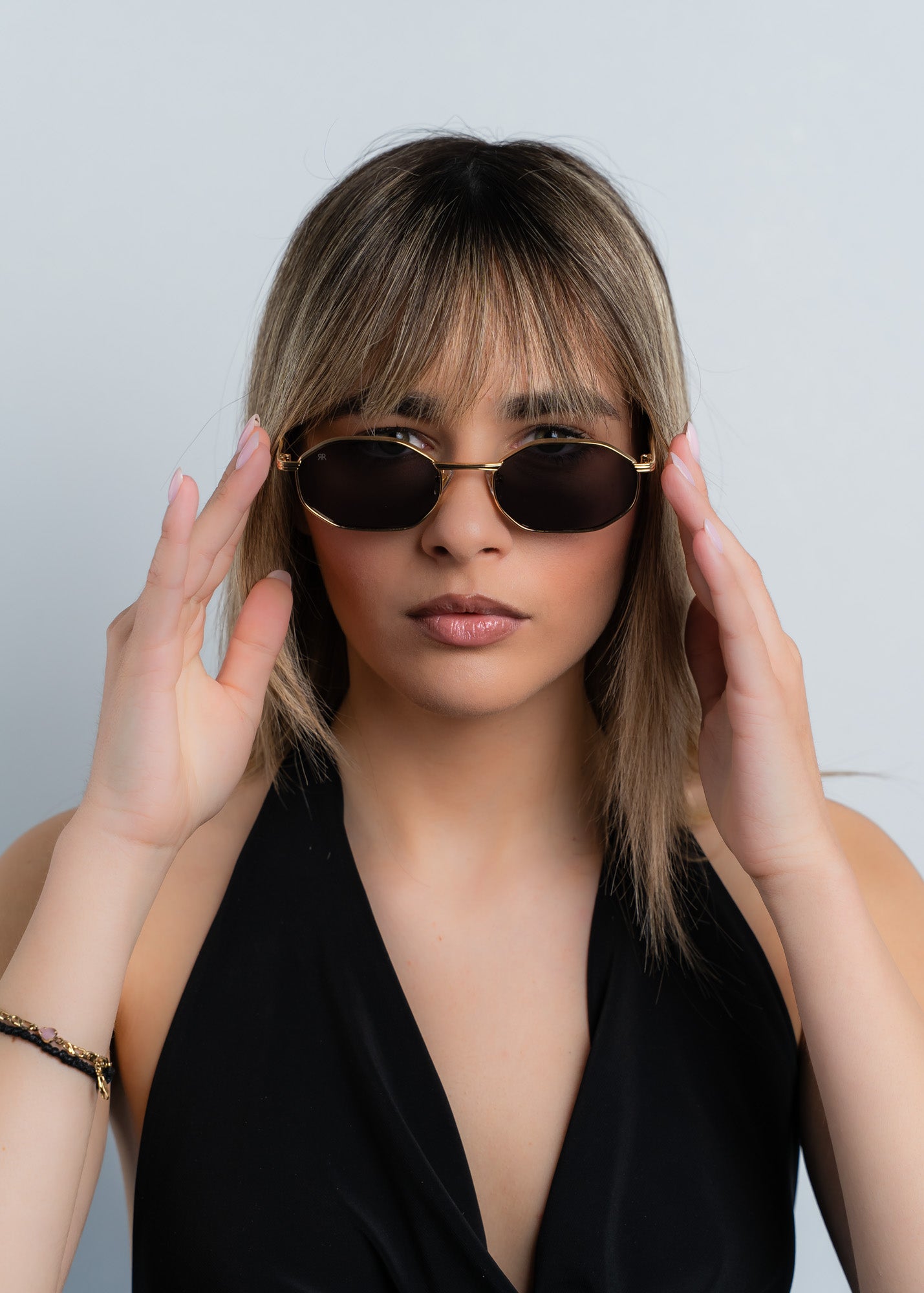 Men's Sunglasses Red Raven Gold