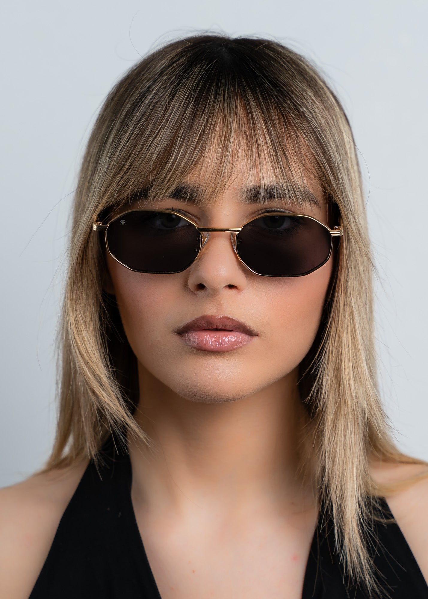 Men's Sunglasses Red Raven Gold