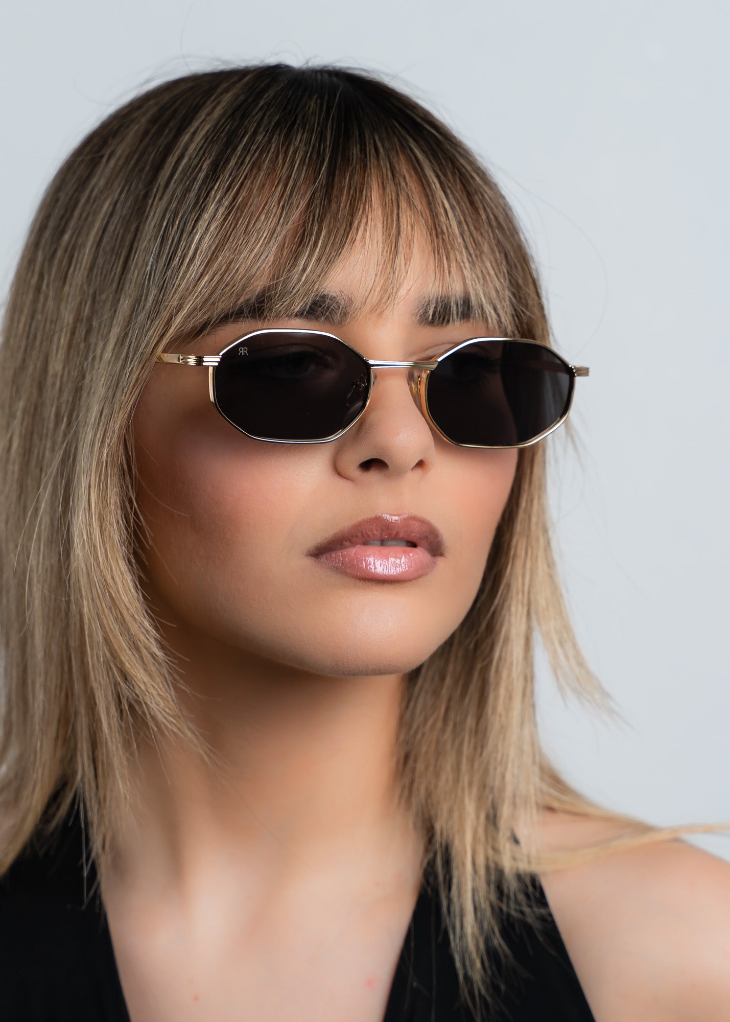 Men's Sunglasses Red Raven Gold