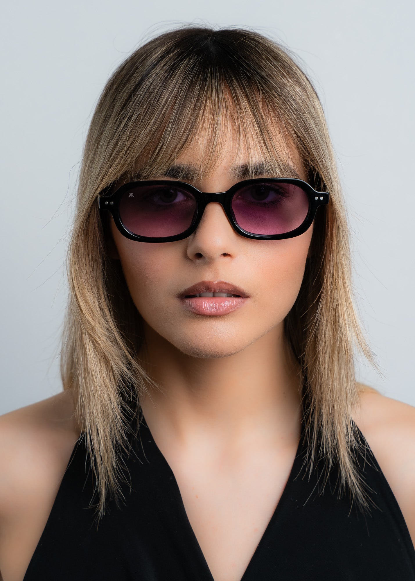 Men's Sunglasses Red Raven Black