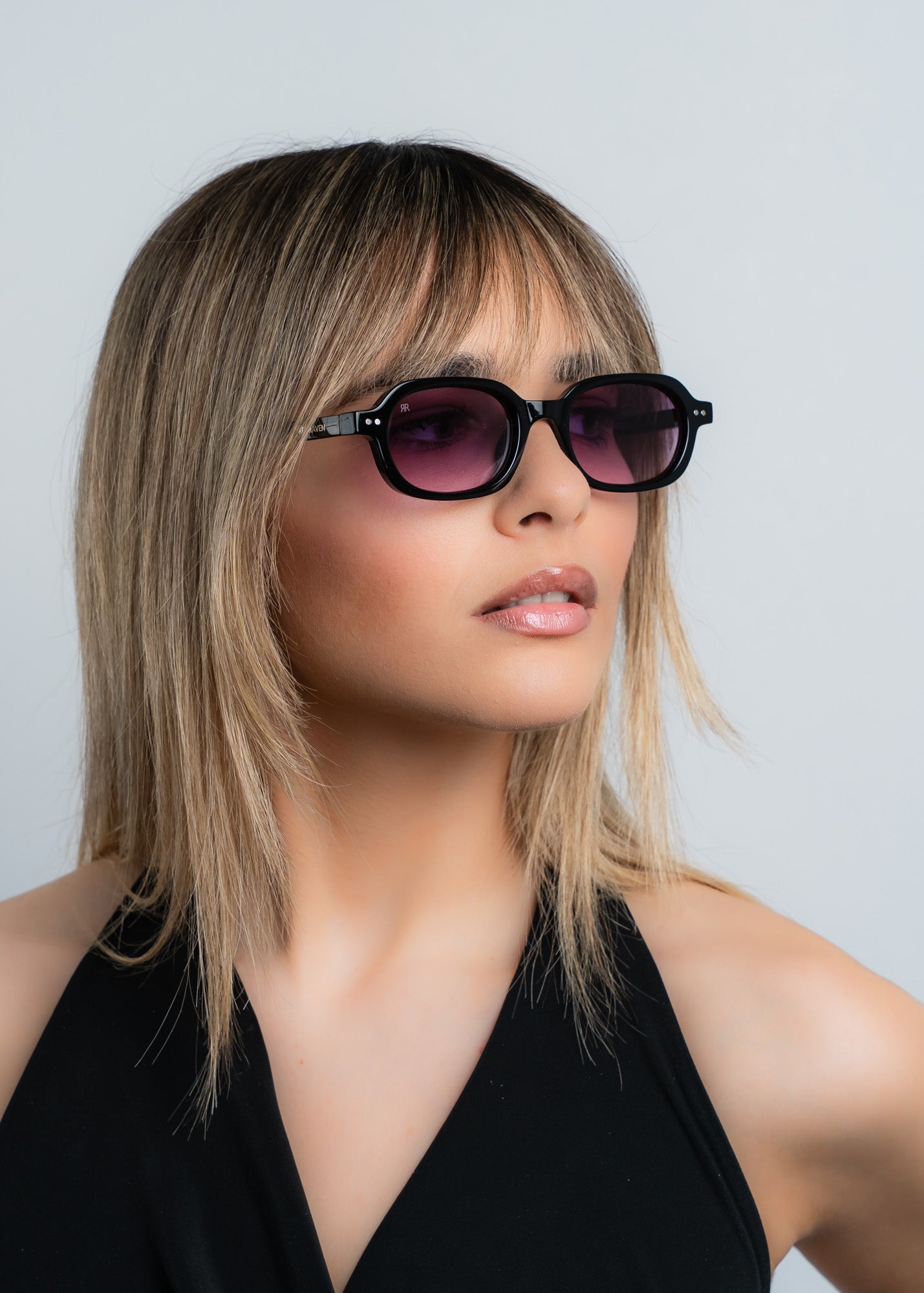 Men's Sunglasses Red Raven Black