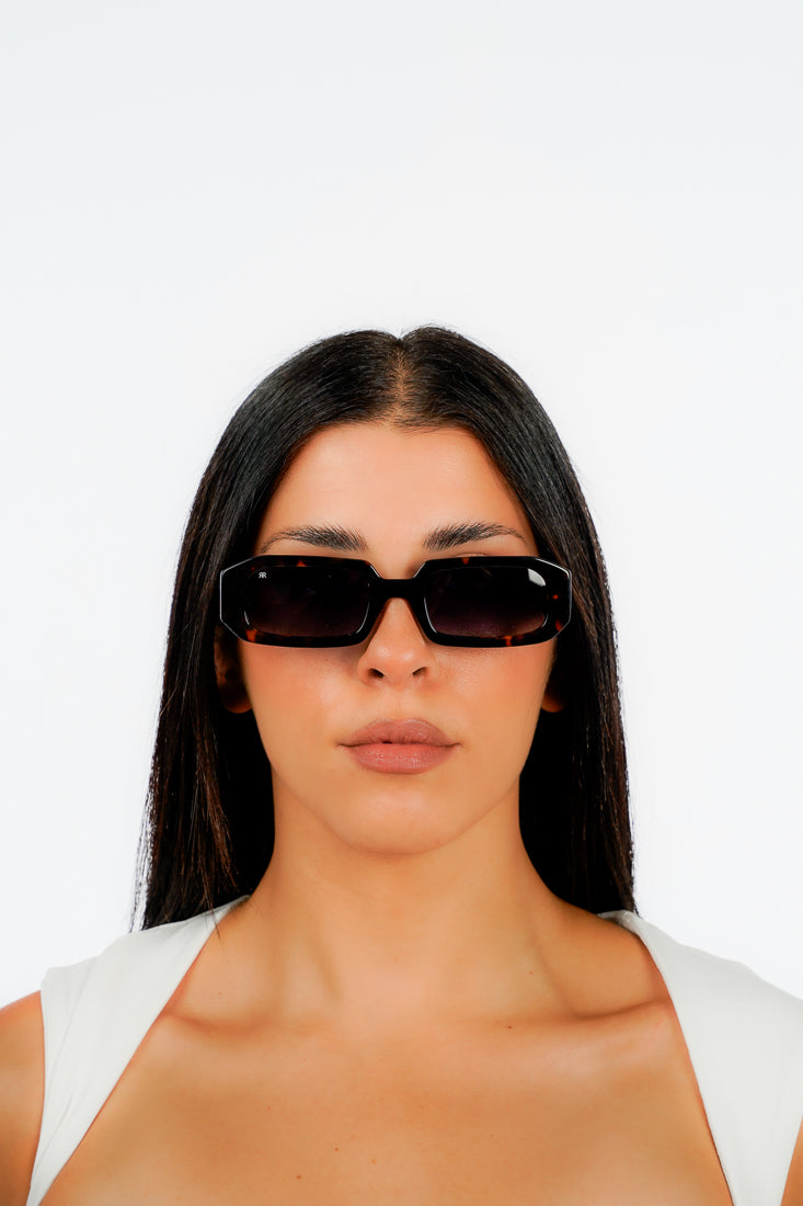 Men's Sunglasses Red Raven Brown