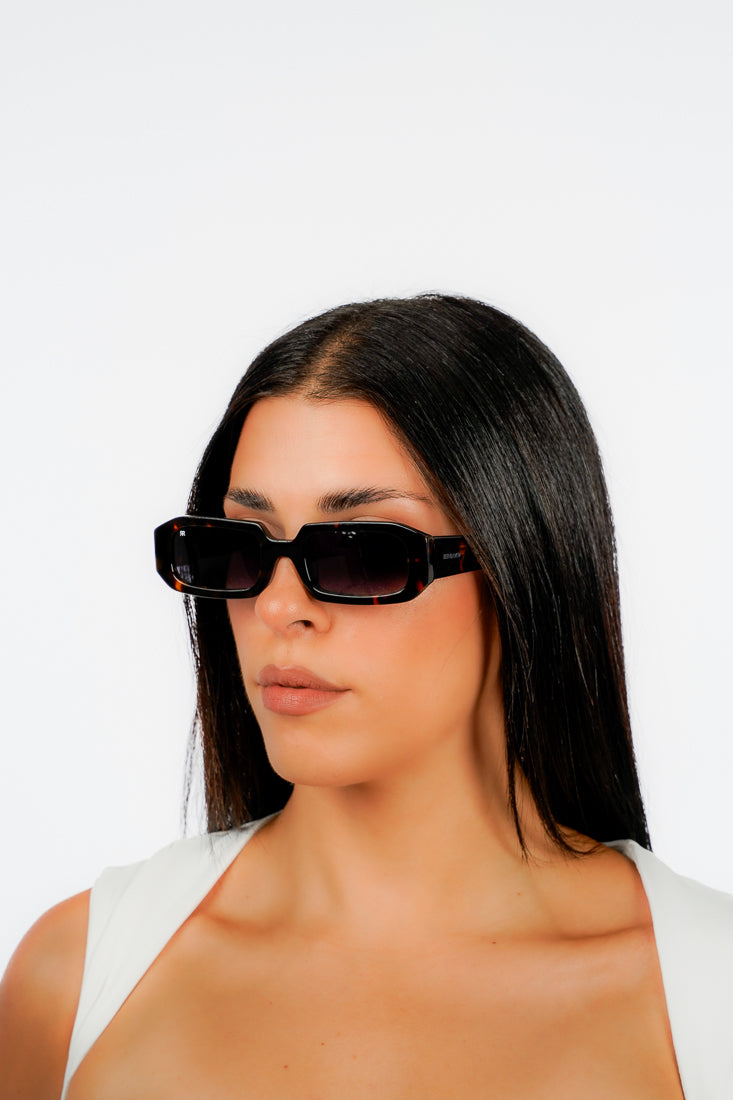 Men's Sunglasses Red Raven Brown