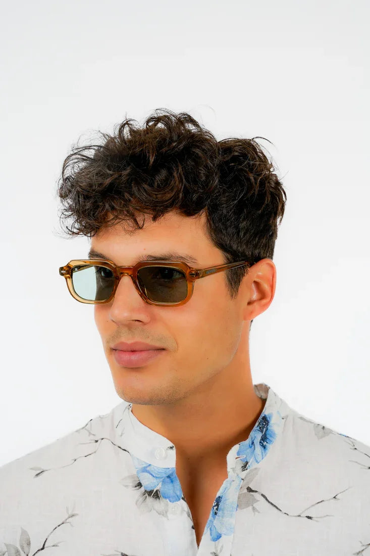 Men's Sunglasses Red Raven Yellow