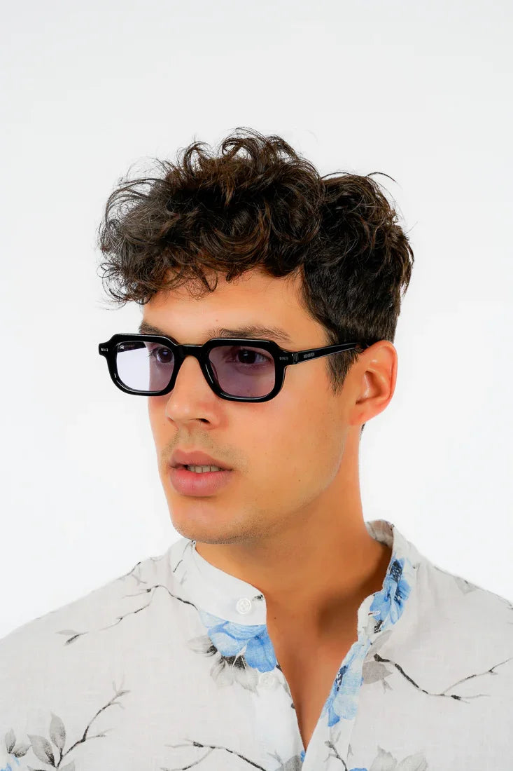 Men's Sunglasses Red Raven Black