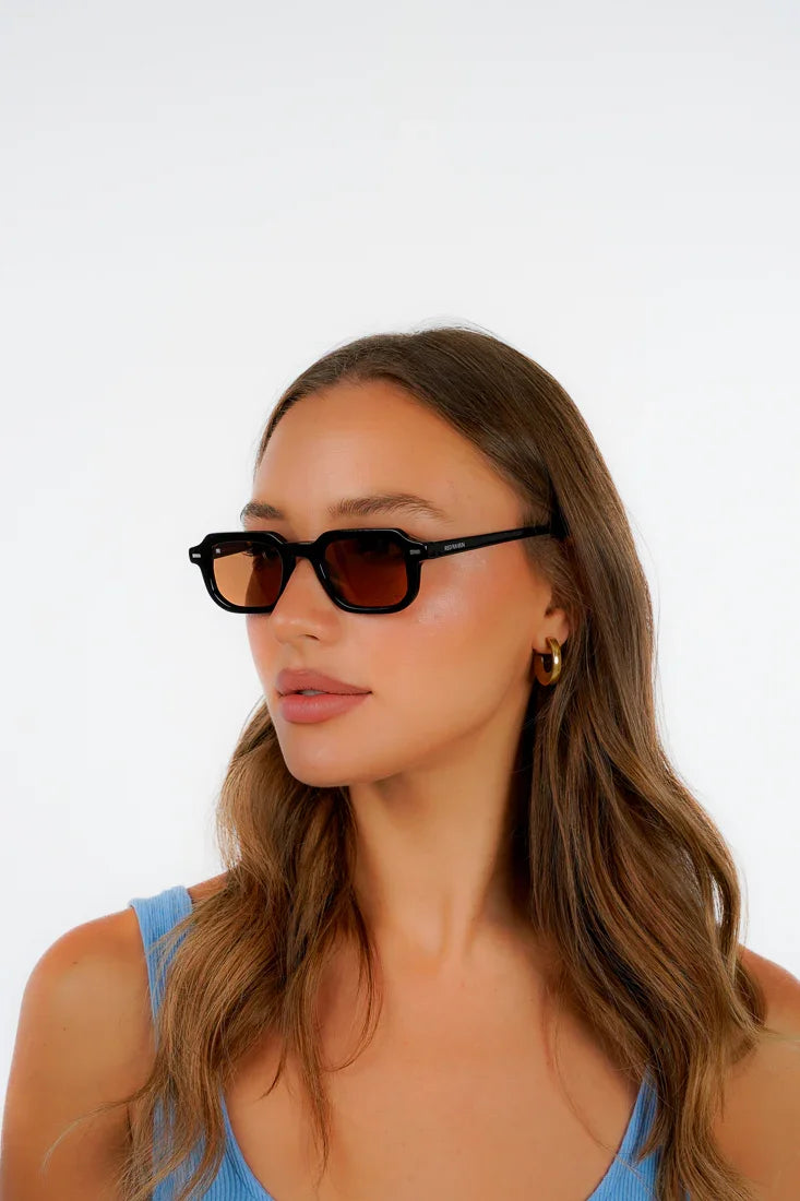 Men's Sunglasses Red Raven Black