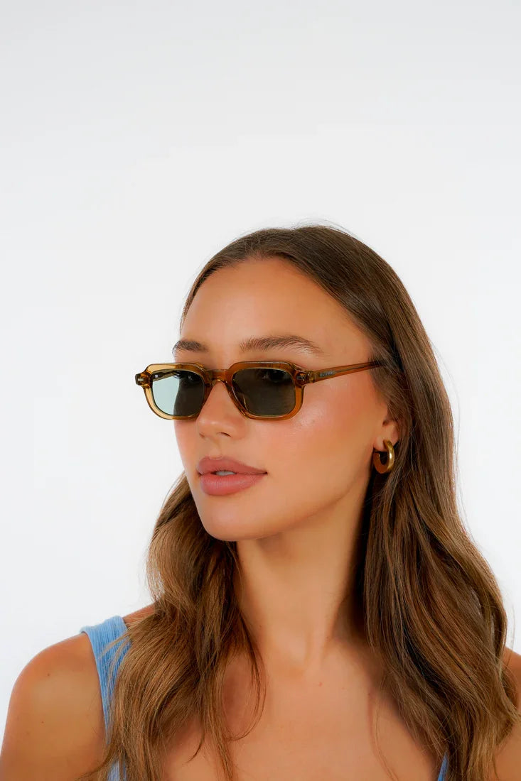 Men's Sunglasses Red Raven Yellow