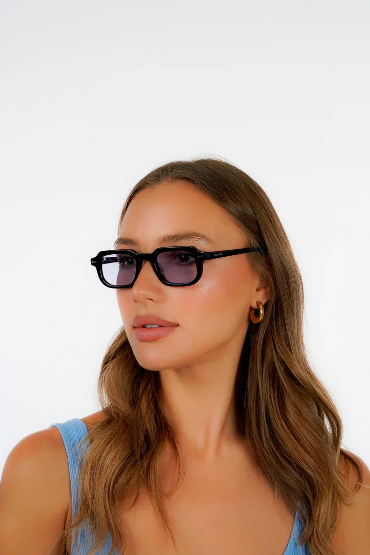 Men's Sunglasses Red Raven Black