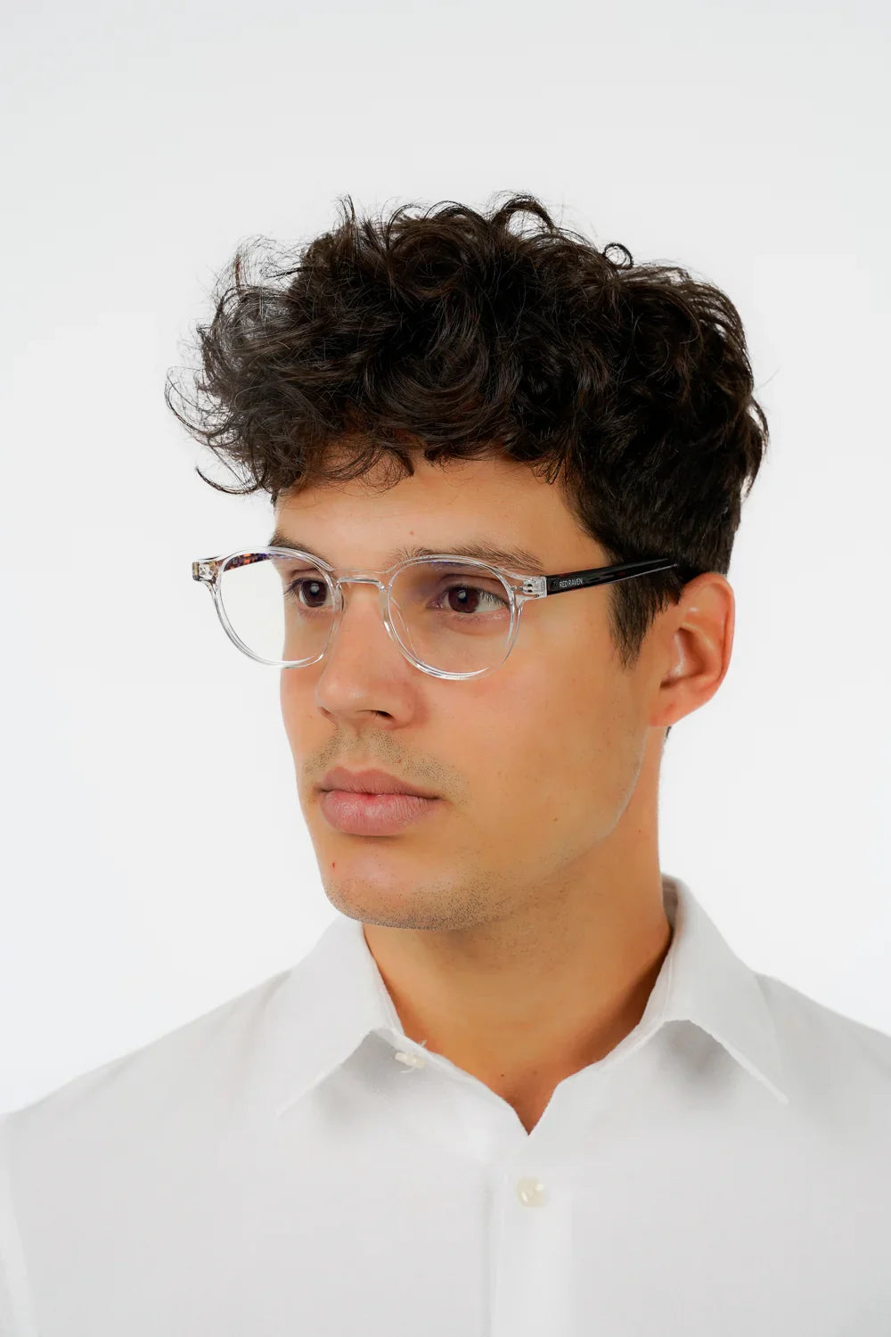 Men's Eyeglasses Red Raven