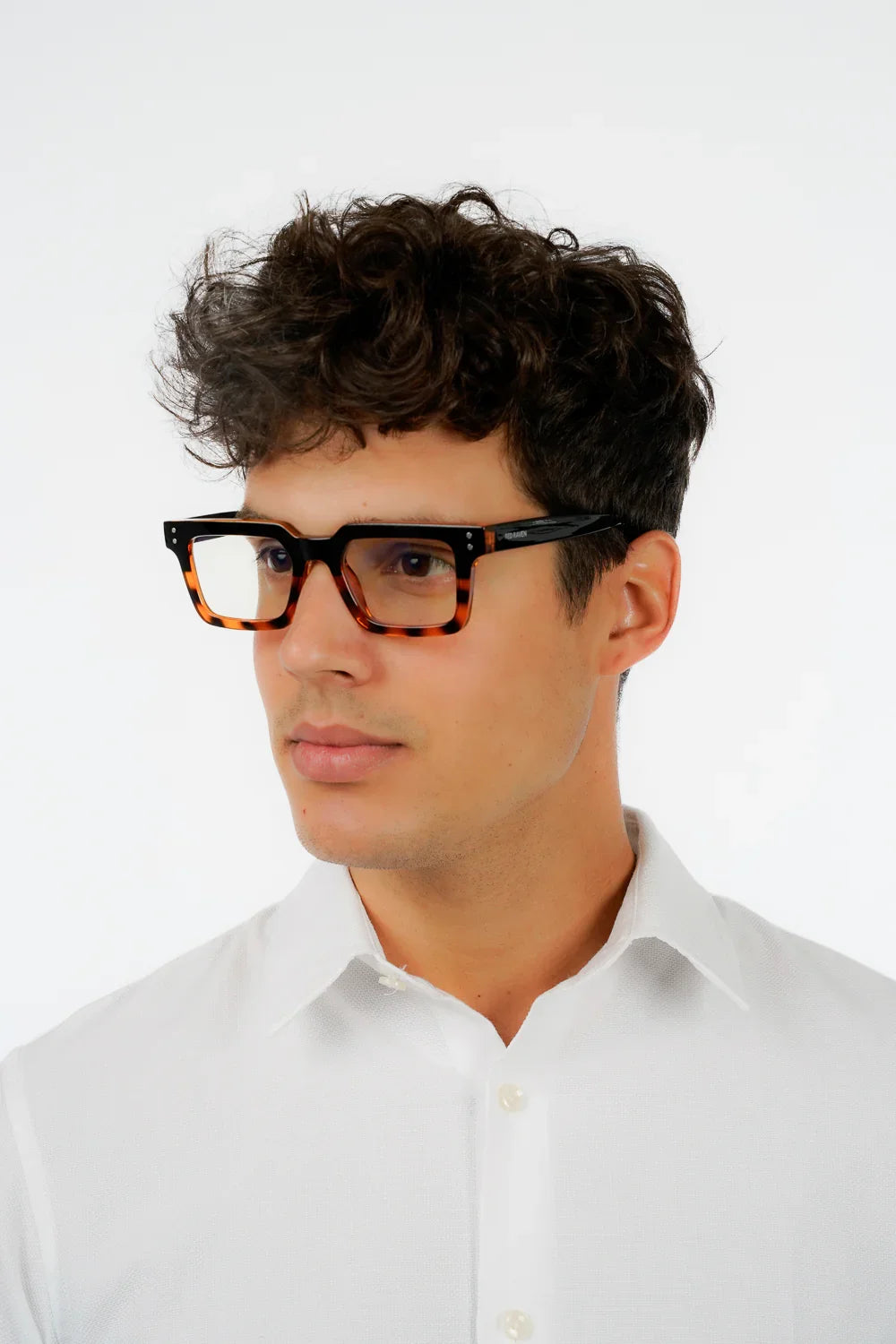 Men's Eyeglasses Red Raven