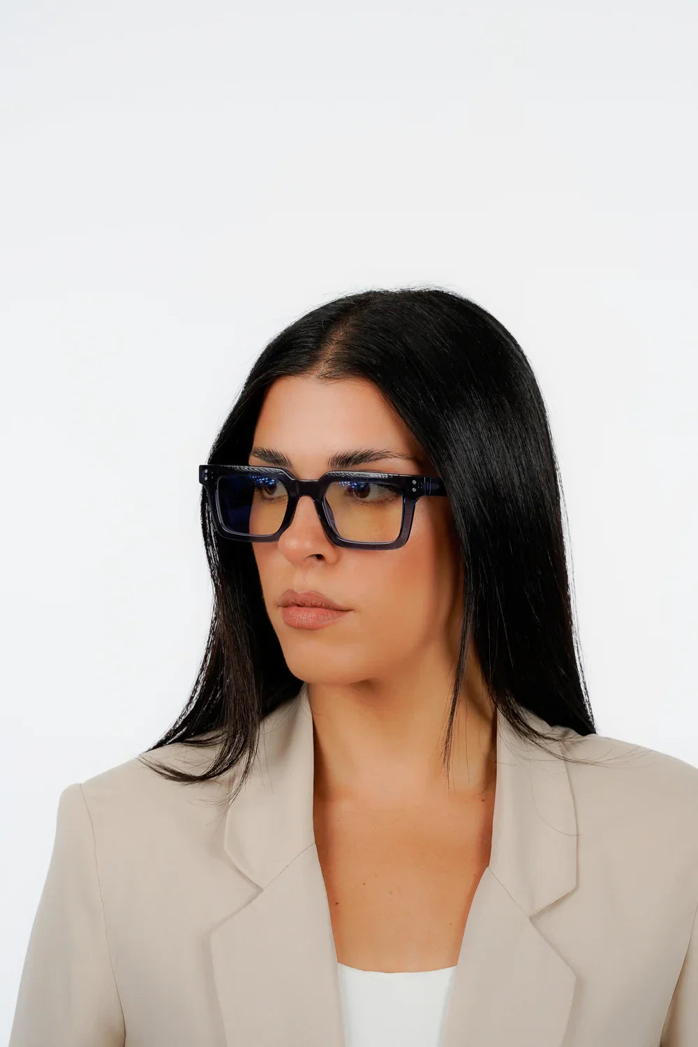 Men's Eyeglasses Red Raven