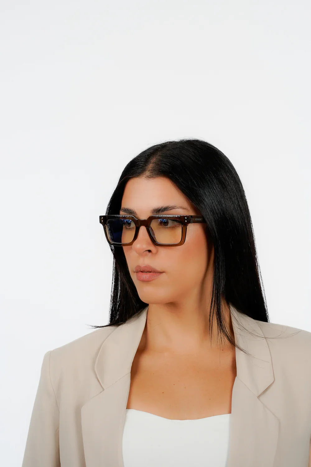 Men's Eyeglasses Red Raven