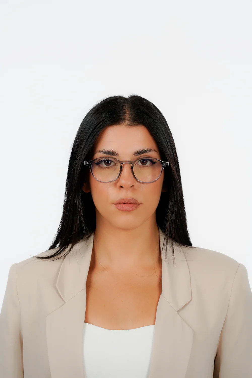 Men's Eyeglasses Red Raven